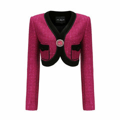 Juliana Jacket: Pink Jacket for Date Night | Nana Jacqueline