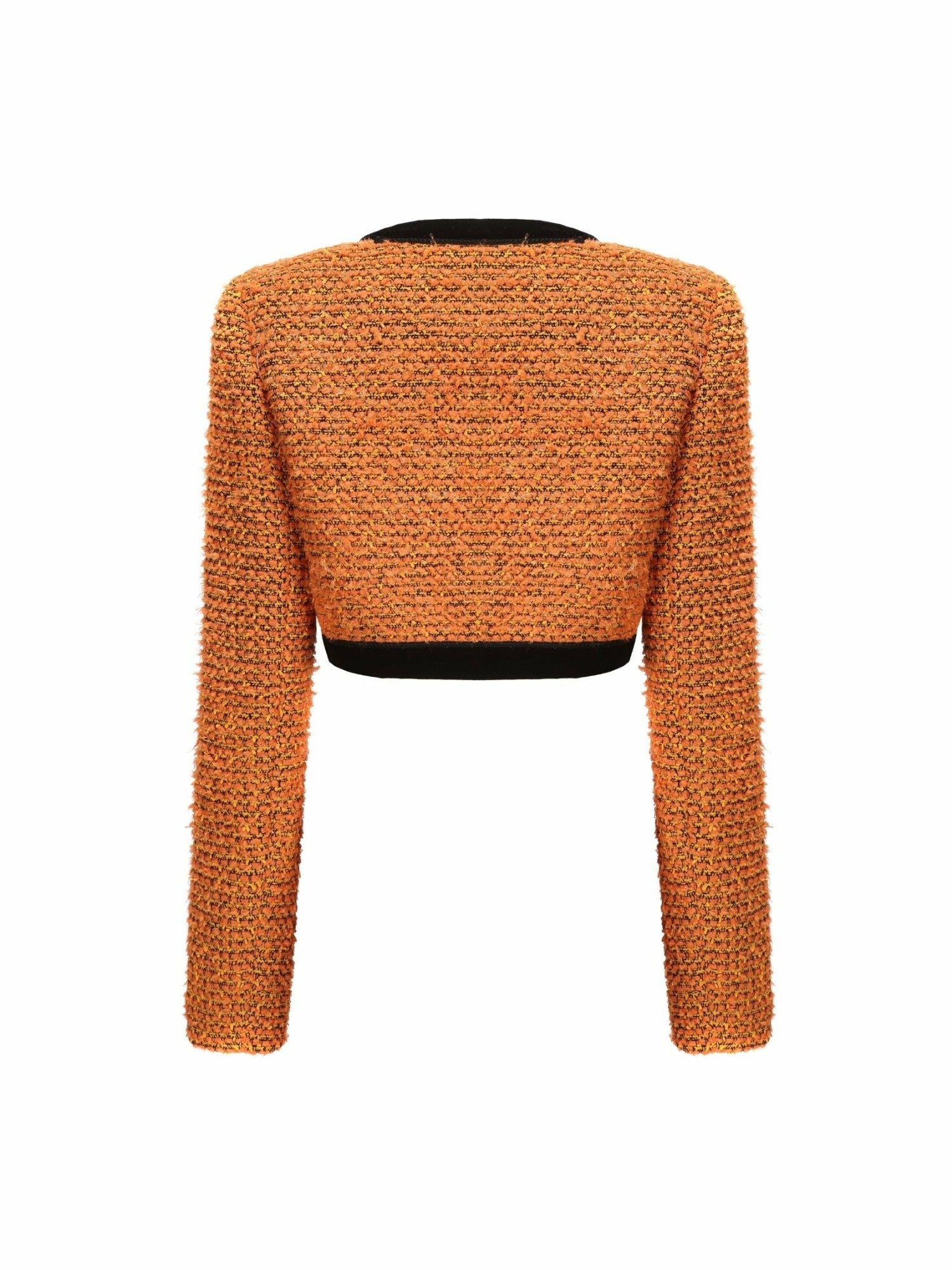 Miranda Crop Jacket: Yellow Crop Jacket for Date Night | Nana Jacqueline