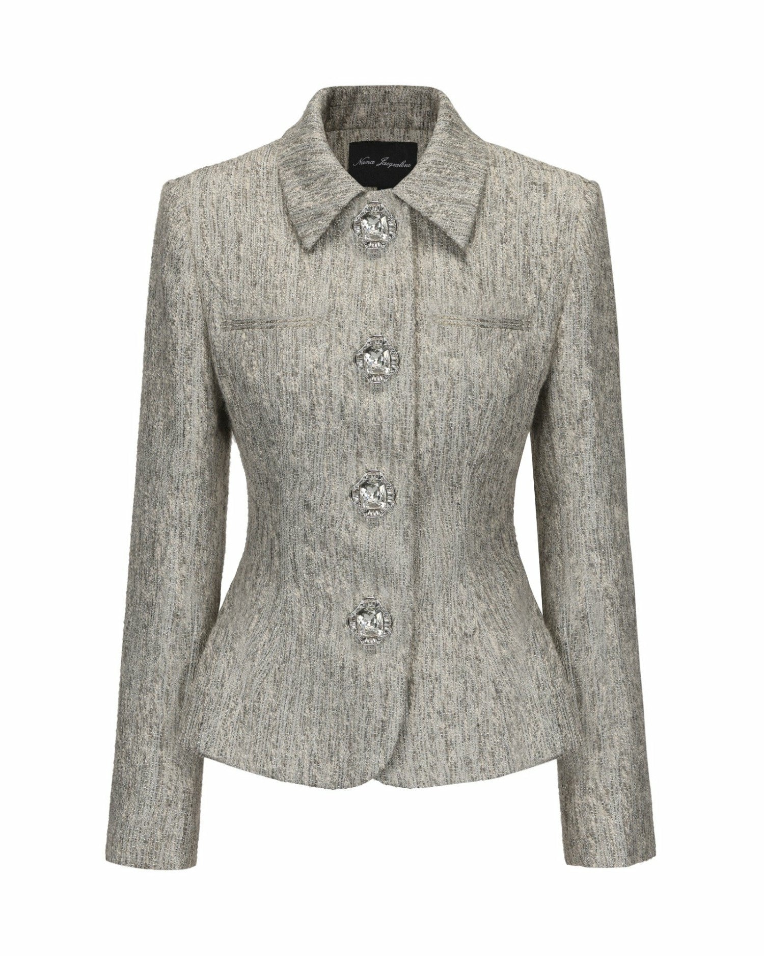 Vanessa Blazer: Gray Blazer for Workwear | Nana Jacqueline