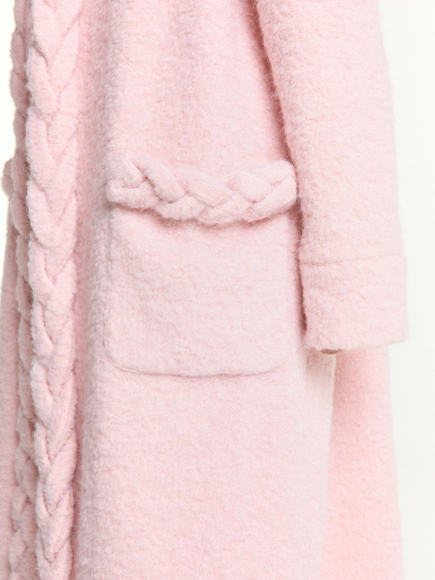 Elsa Coat: Pink Coat for Resort Brunch | Nana Jacqueline