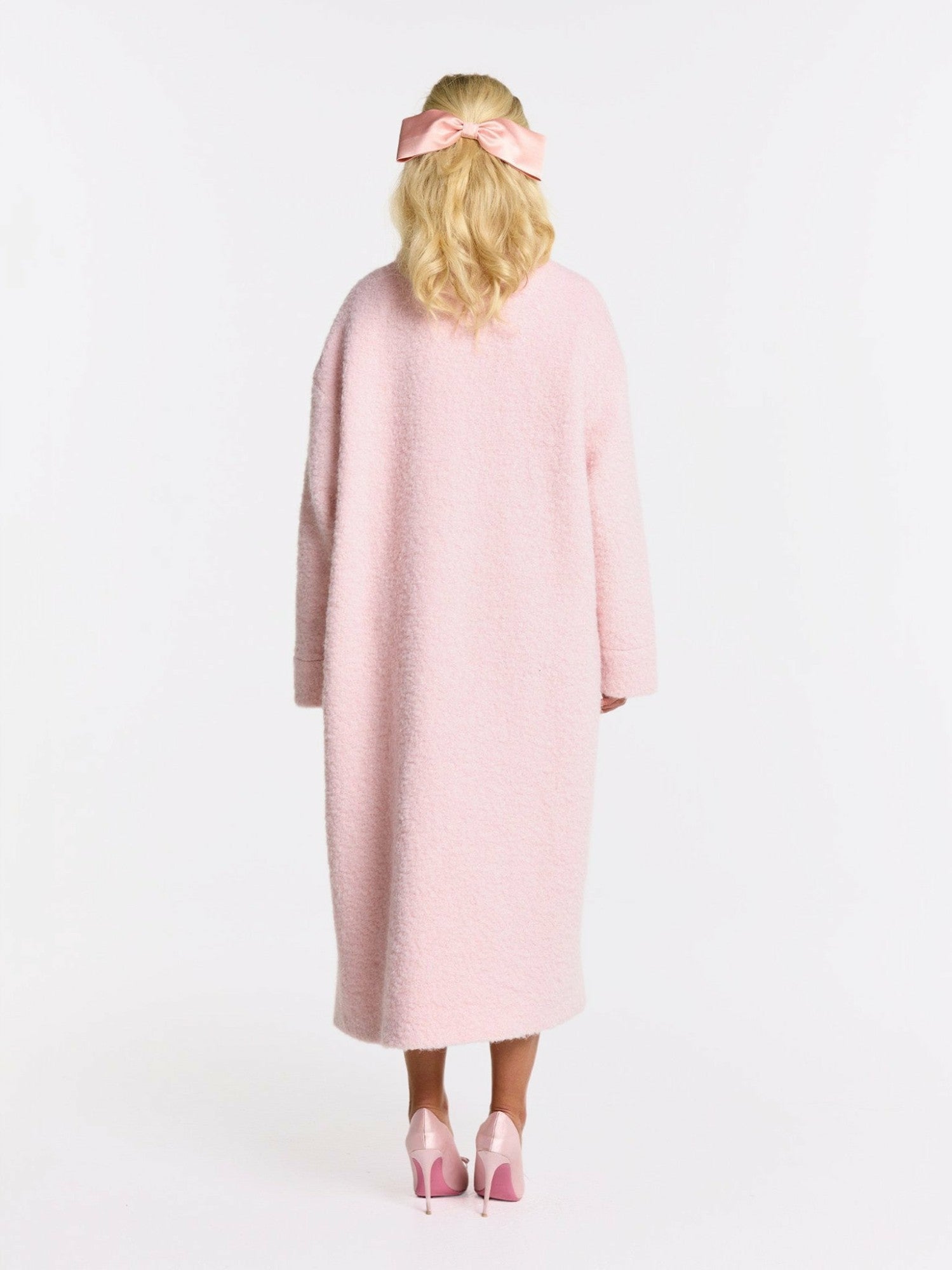 Elsa Coat: Pink Coat for Resort Brunch | Nana Jacqueline