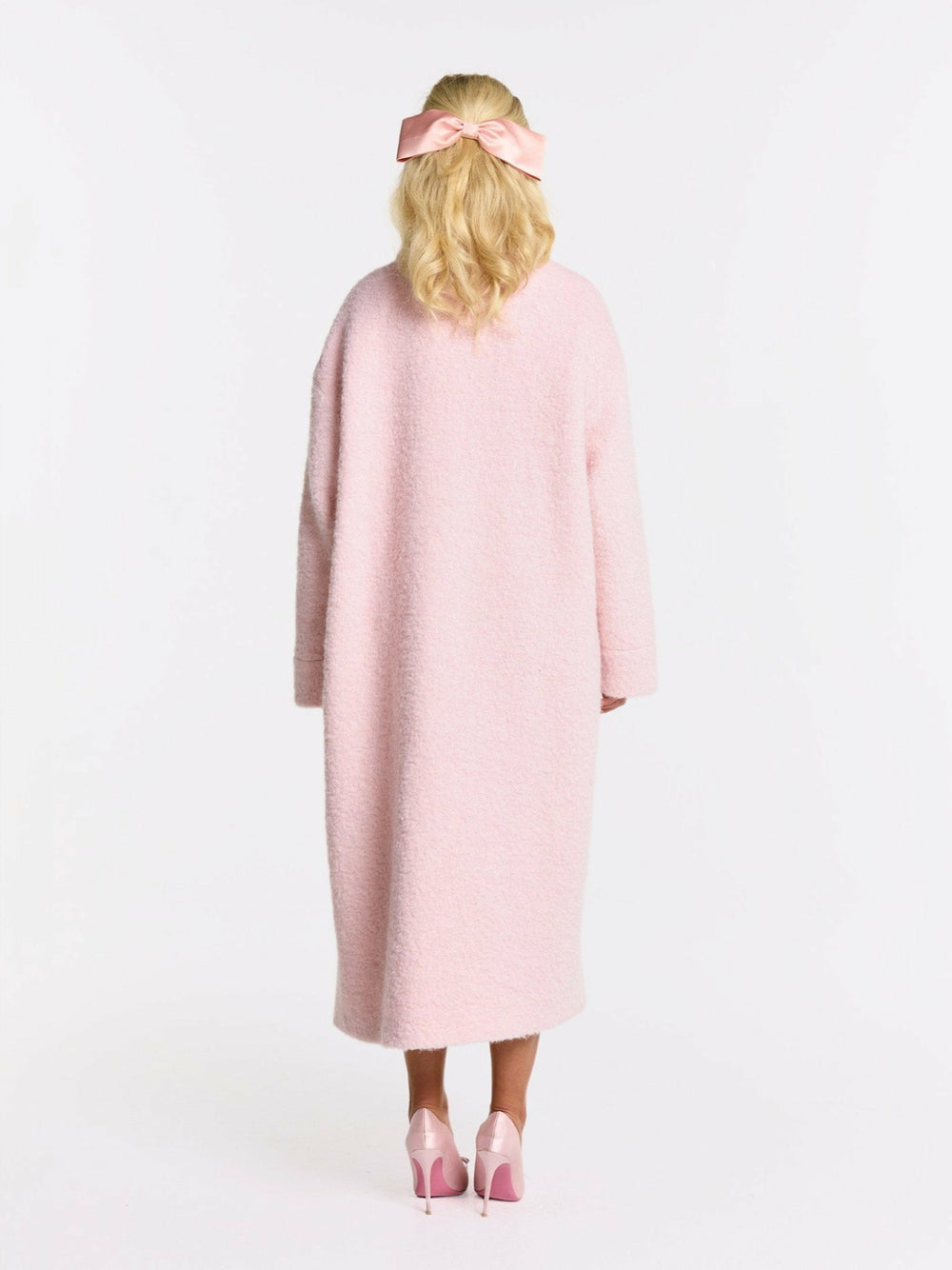 Elsa Coat: Pink Coat for Resort Brunch | Nana Jacqueline