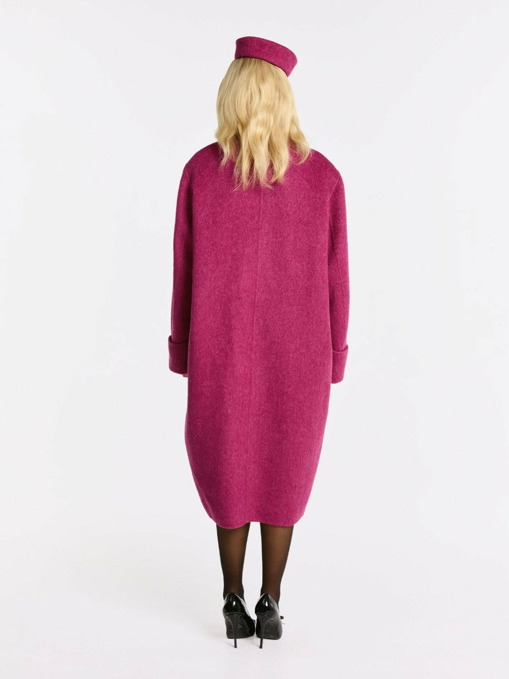 Audrina Coat: Pink Coat for Winter Events | Nana Jacqueline