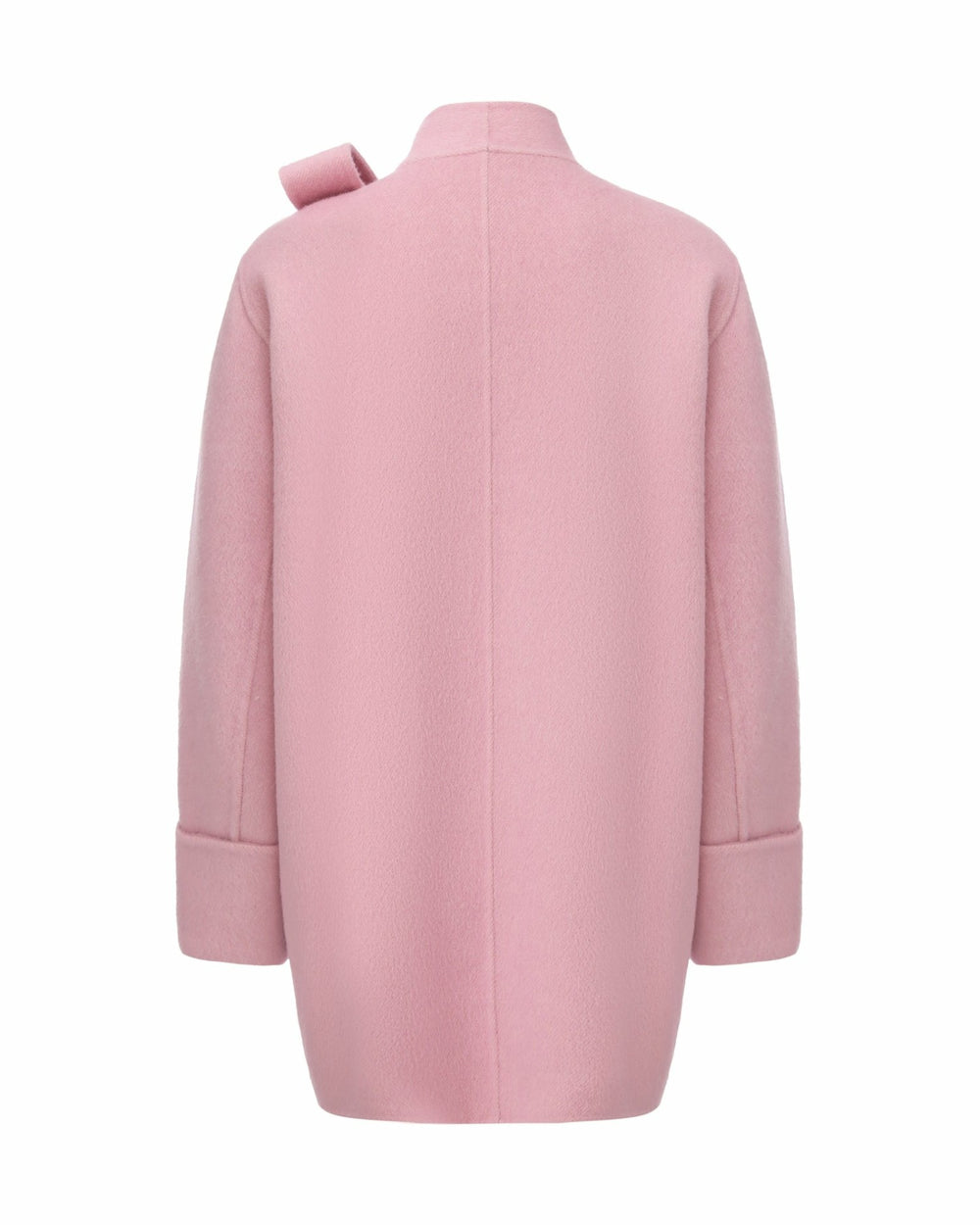 Juliette Cocoon Coat: Pink Coat for Winter Party | Nana Jacqueline