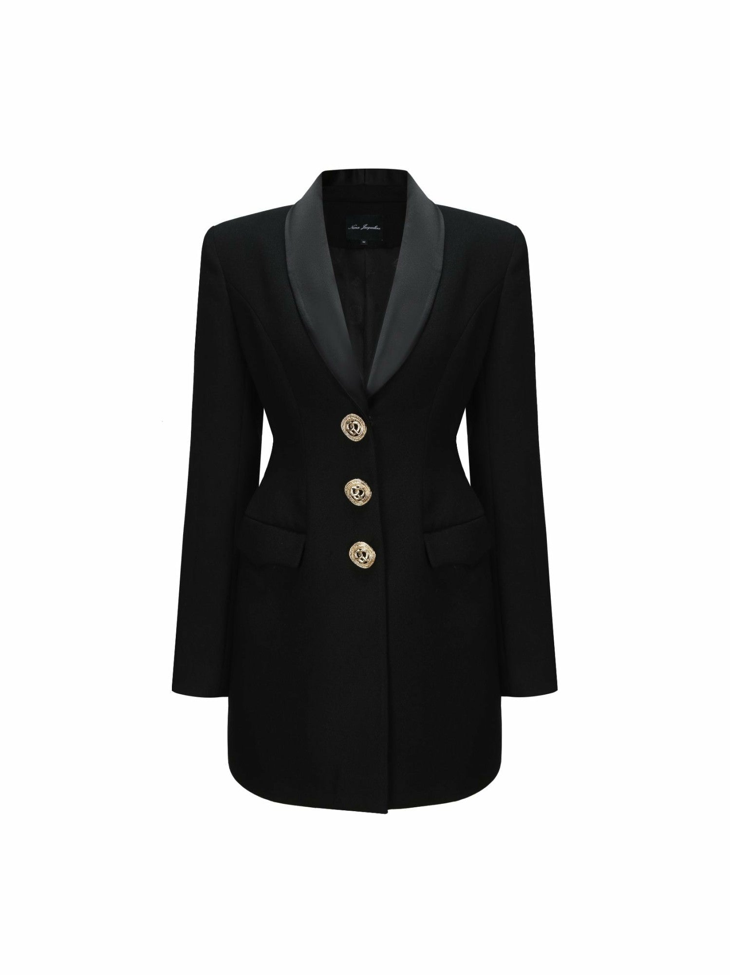 Sasha Suit Jacket: Black Suit Jacket for Cocktail Party | Nana Jacqueline