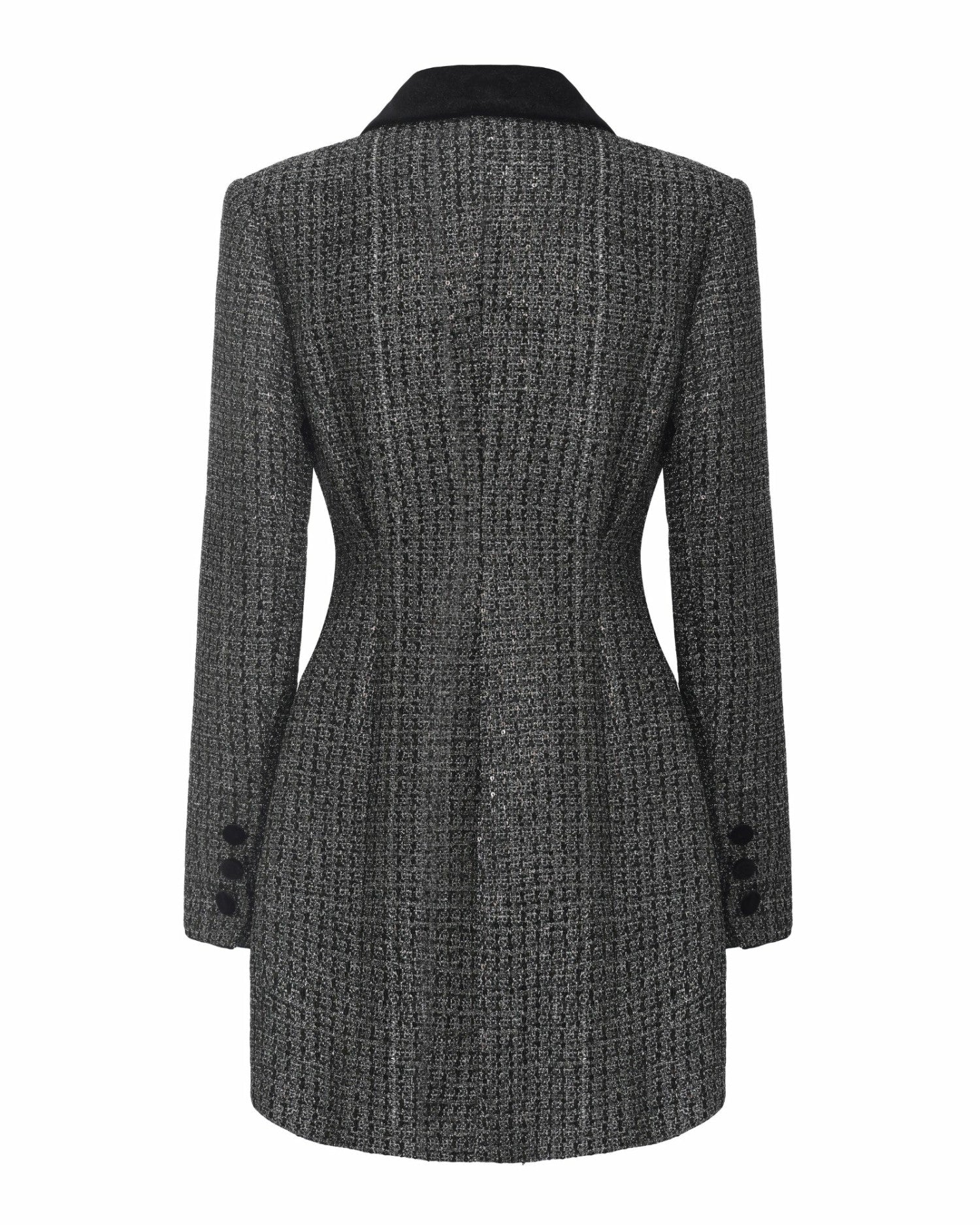 Zephina Suit Coat: Black Coat for Cocktail Party | Nana Jacqueline