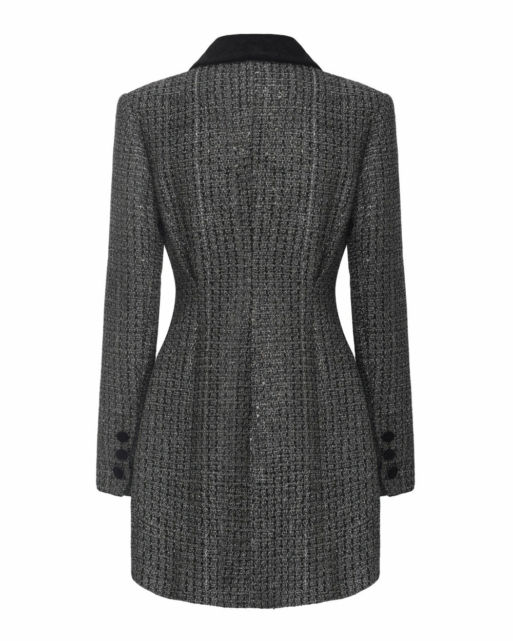 Zephina Suit Coat: Black Coat for Cocktail Party | Nana Jacqueline