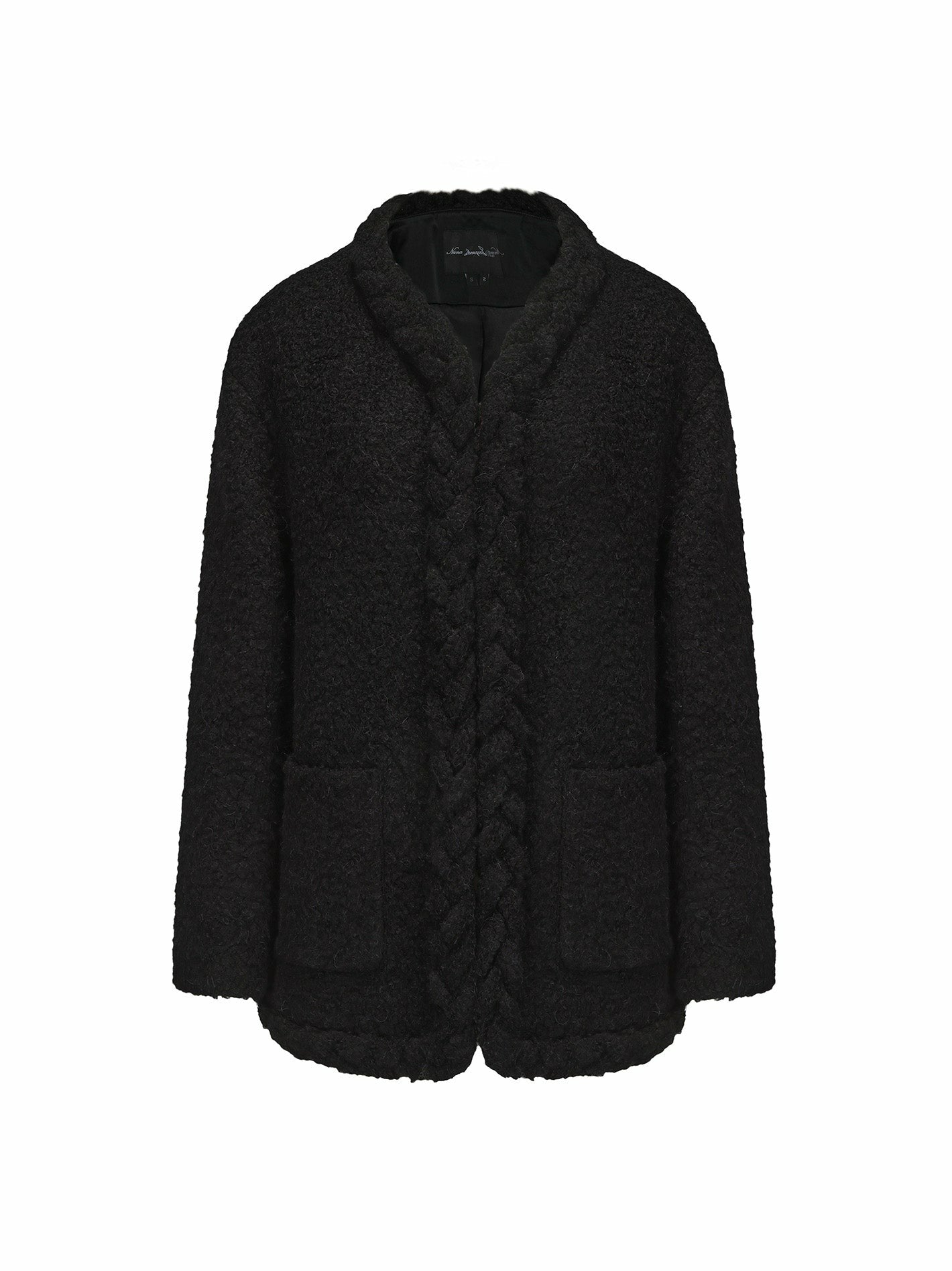 Talia Coat: Black Coat for Brunch | Nana Jacqueline