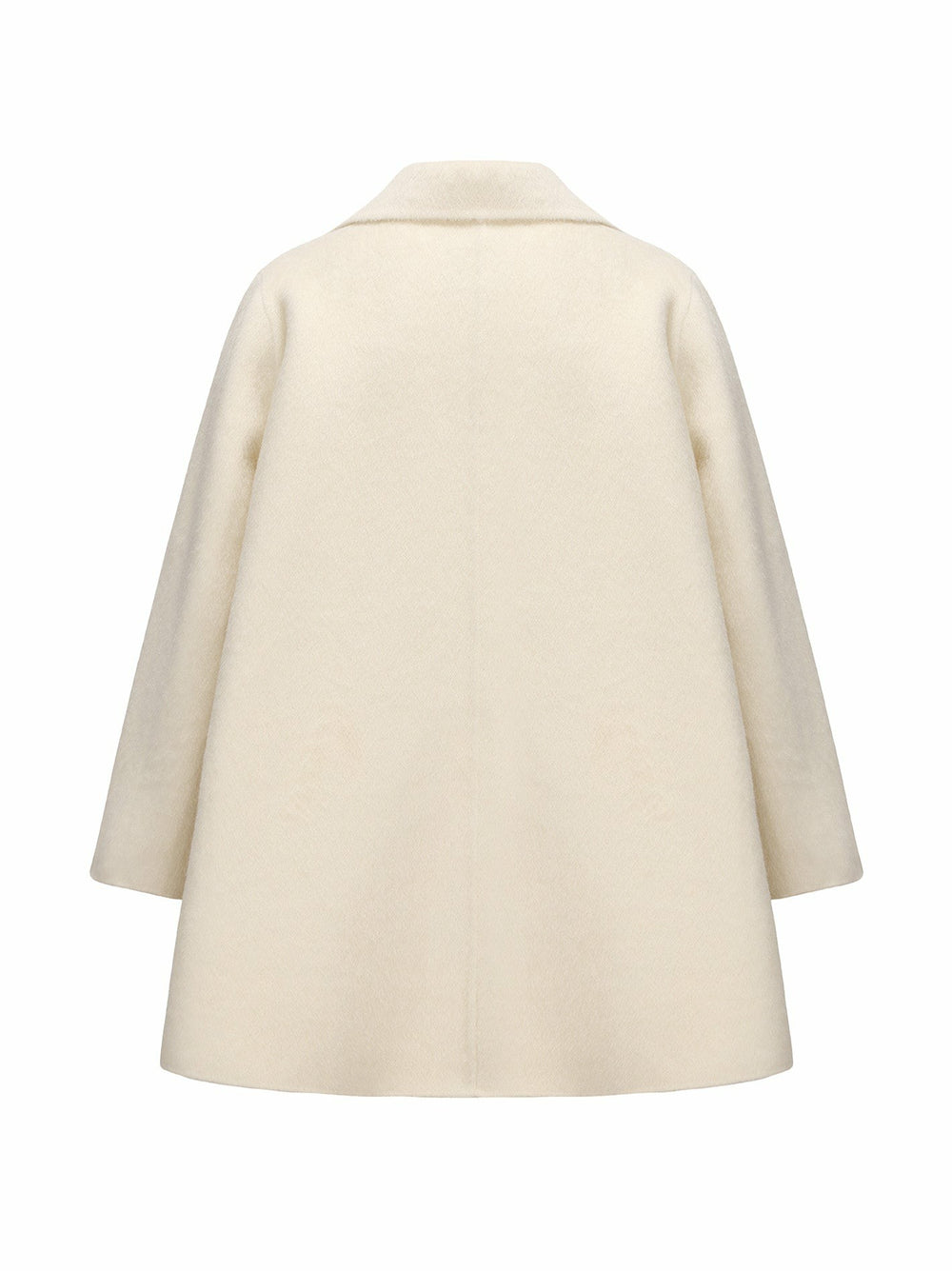 Olivia Coat: White Coat for Winter Formal Event | Nana Jacqueline