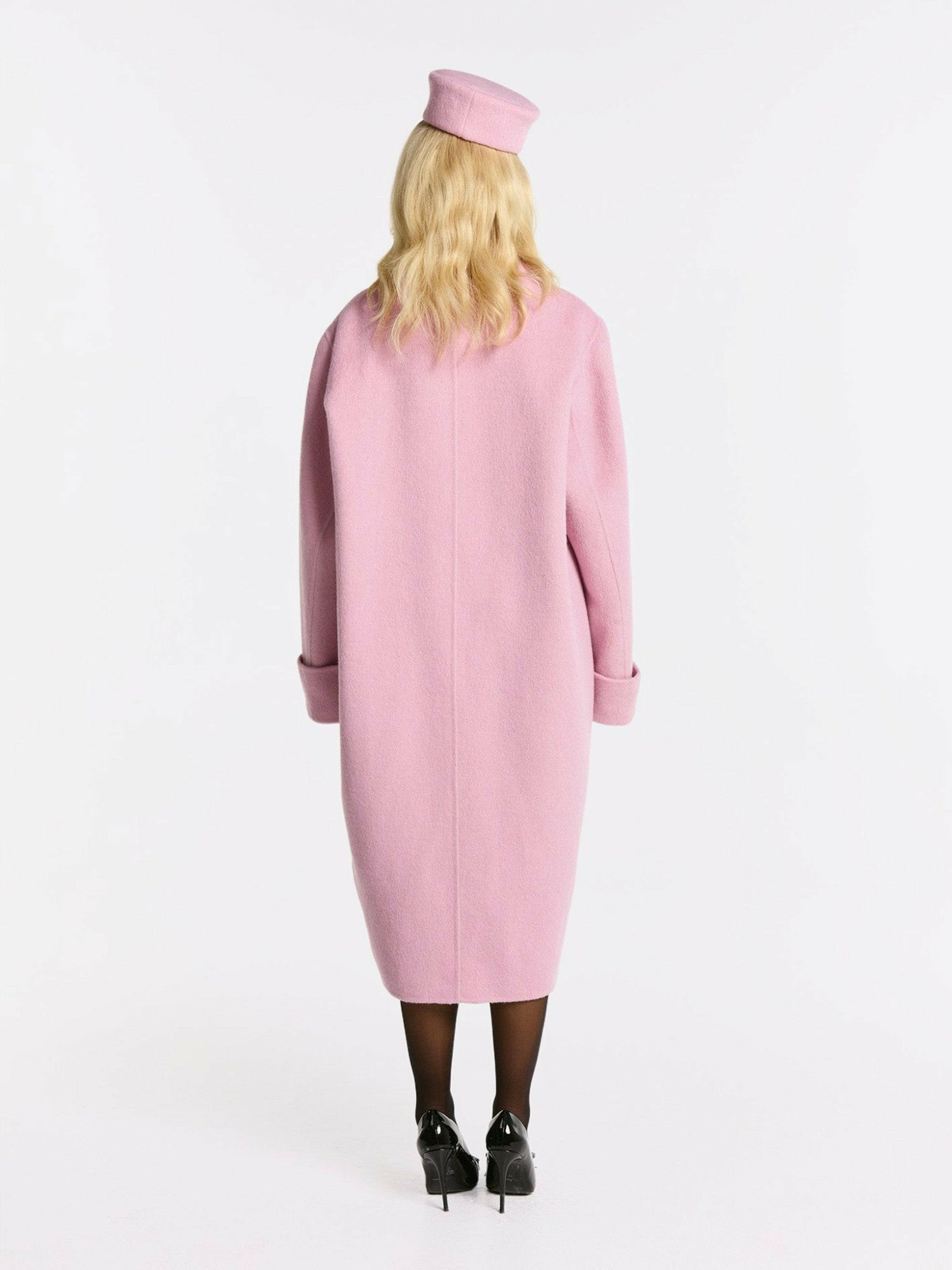 Audrina Coat: Pink Coat for Winter Events | Nana Jacqueline