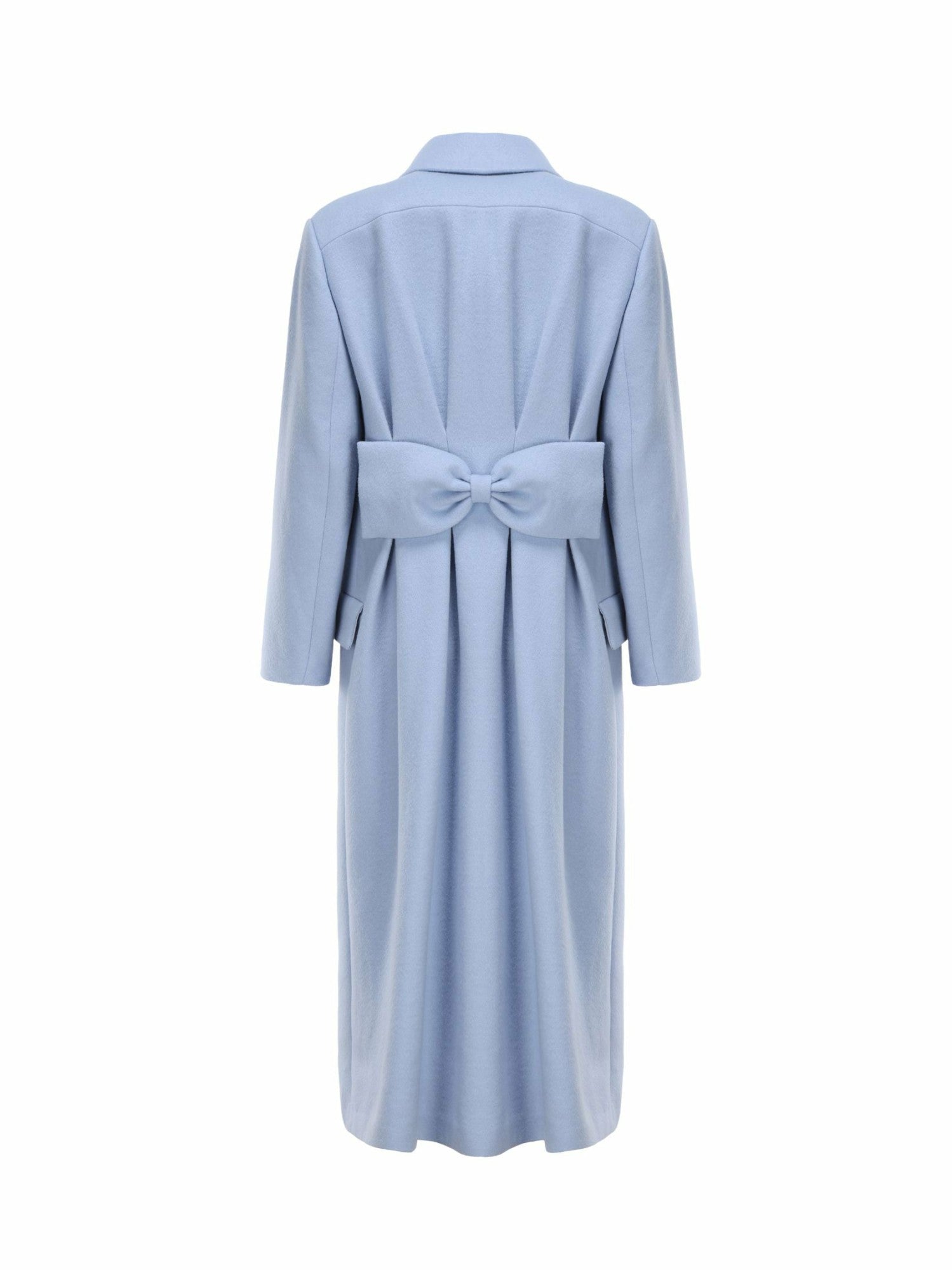Kimberly Coat: Blue Coat for Cocktail Party | Nana Jacqueline