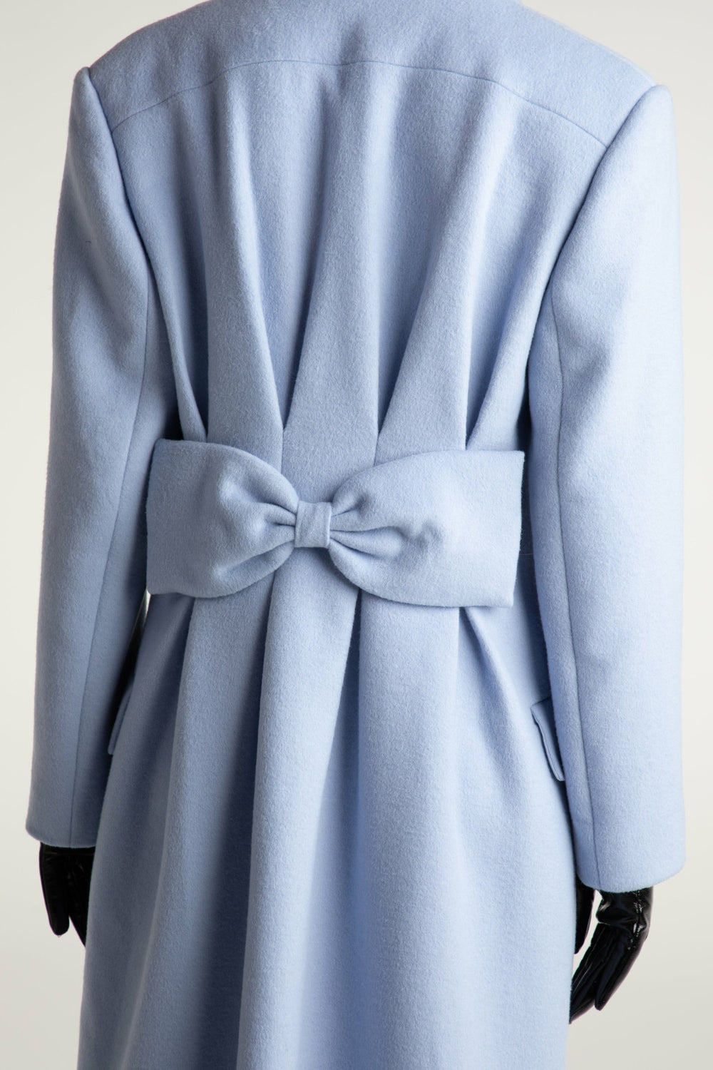 Kimberly Coat: Blue Coat for Cocktail Party | Nana Jacqueline