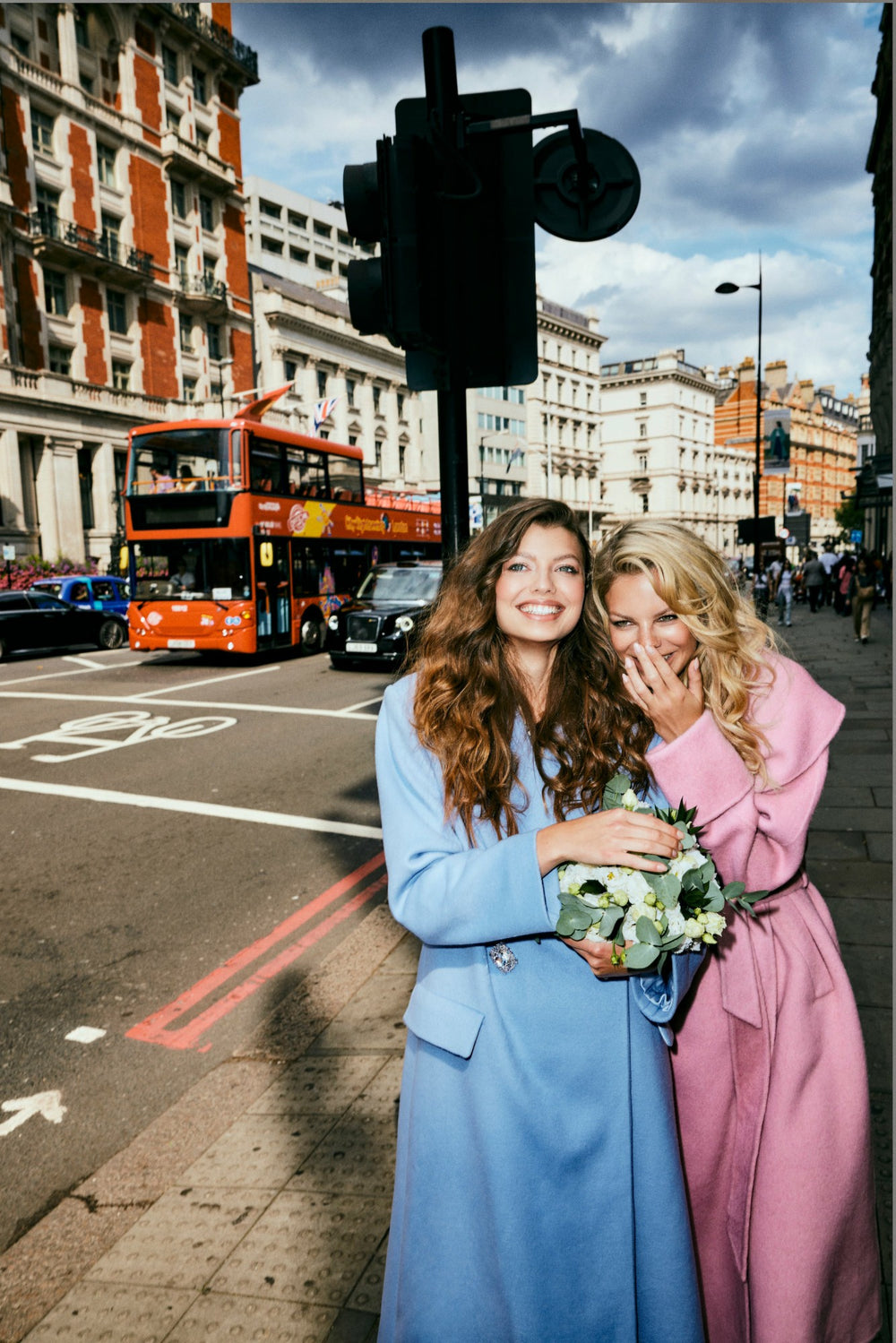 Kimberly Coat: Blue Coat for Cocktail Party | Nana Jacqueline