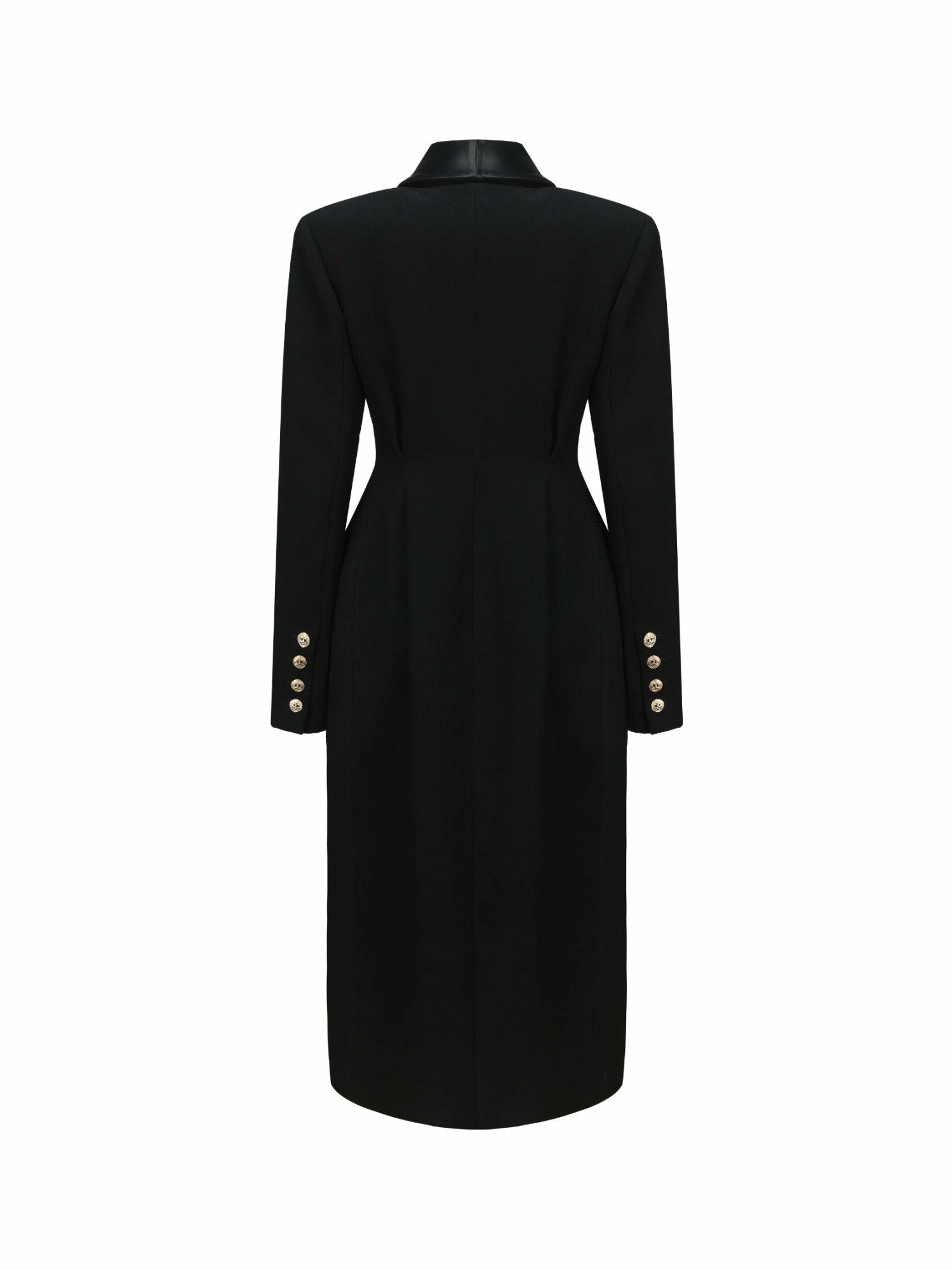 Evie Long Suit Jacket: Black Suit Jacket for Cocktail Party | Nana Jacqueline