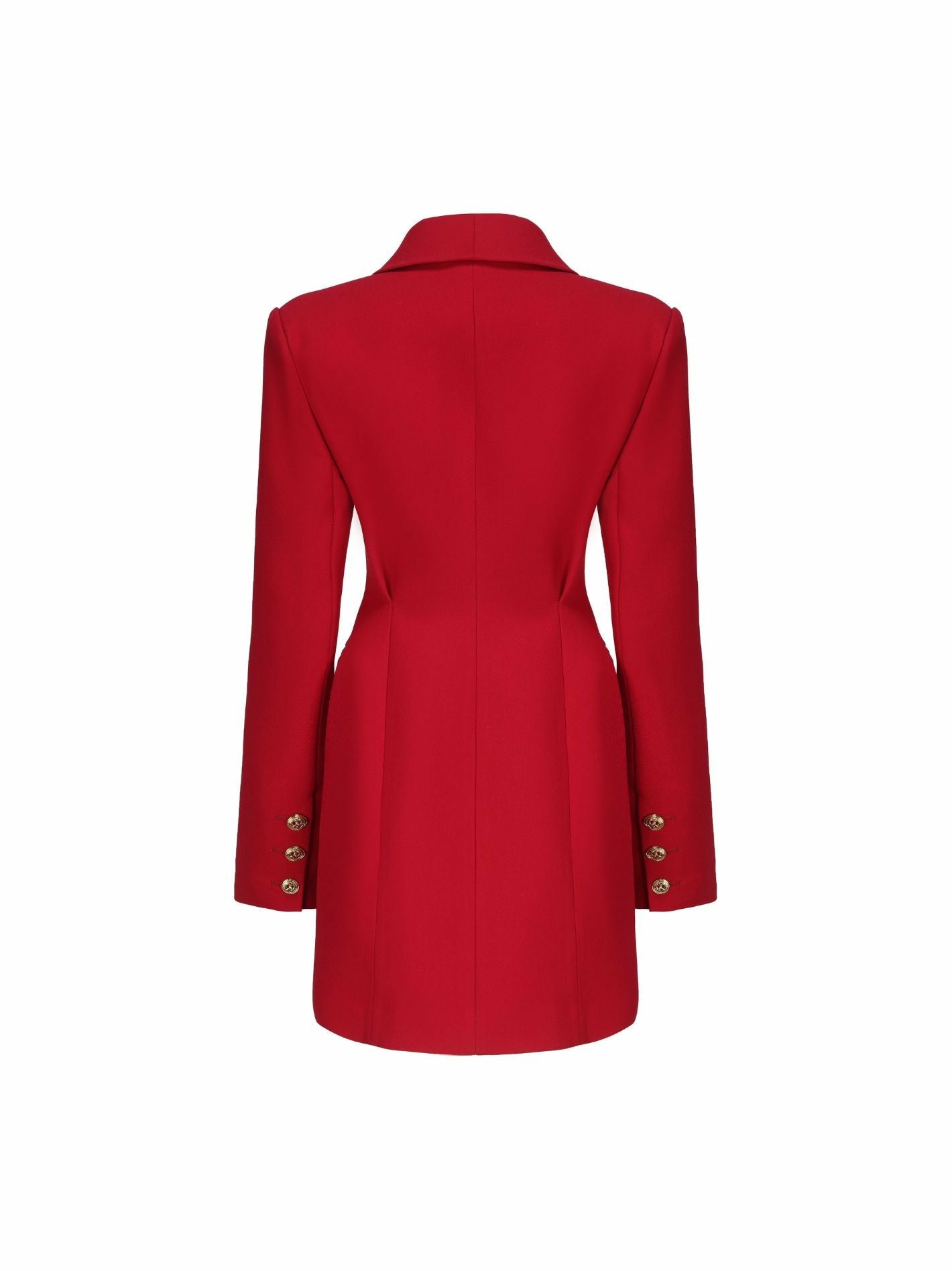 Sasha Suit Jacket: Red Suit Jacket for Cocktail Party | Nana Jacqueline