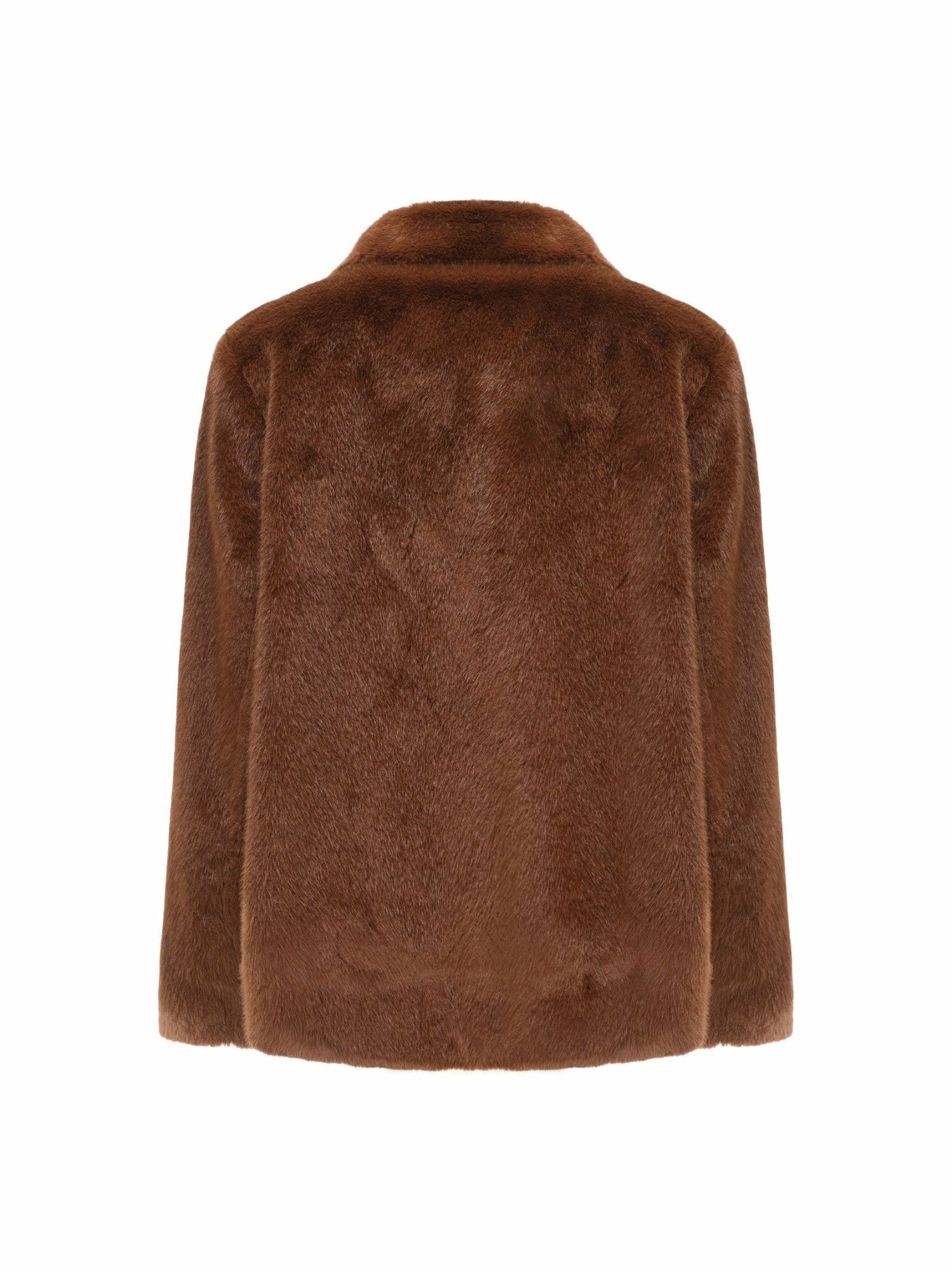 Phoebe Fur Jacket: Brown Fur Jacket for Evening Events | Nana Jacqueline