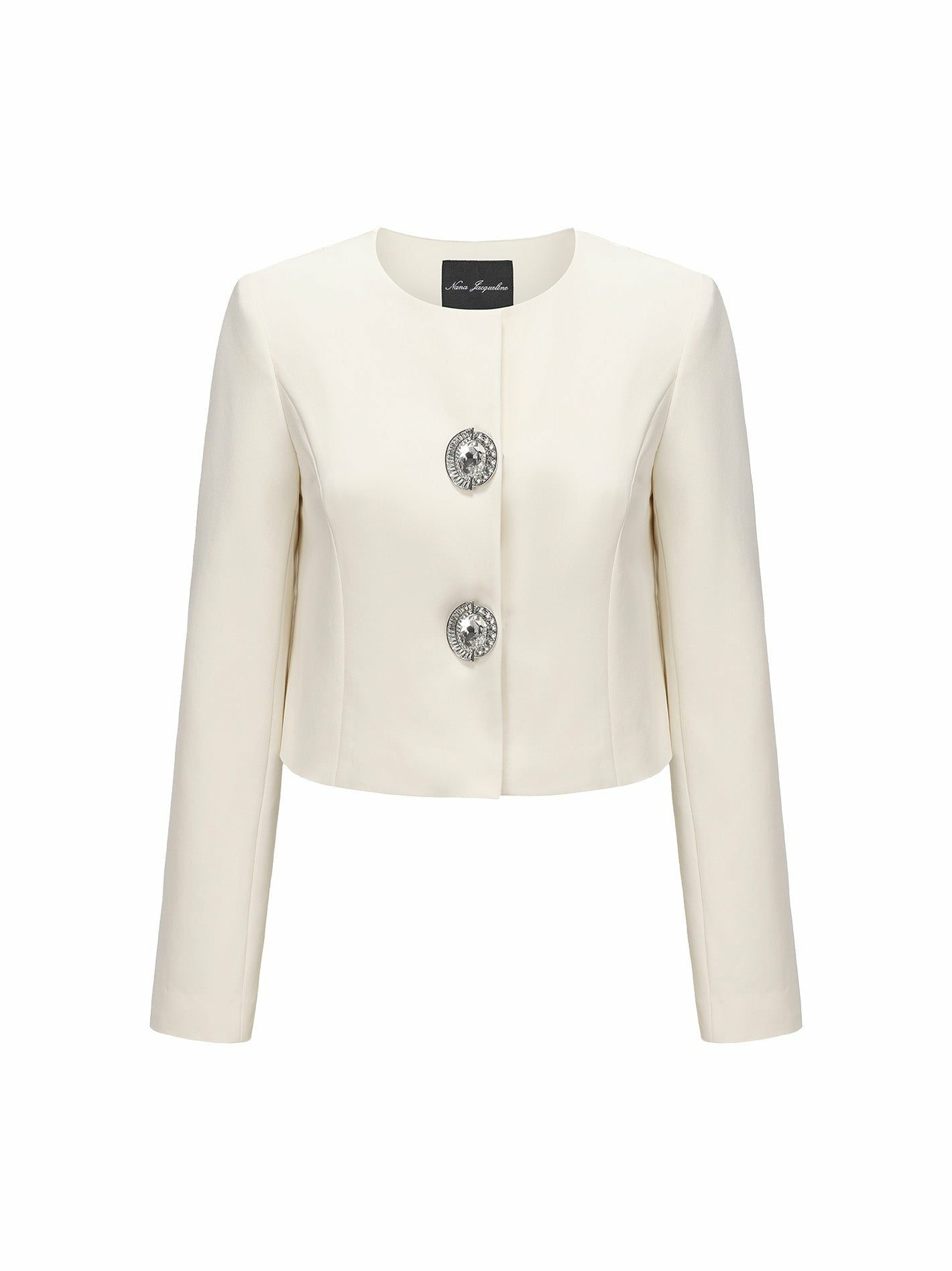 Claira Coat: Off-White Coat for Rehearsal Dinner | Nana Jacqueline