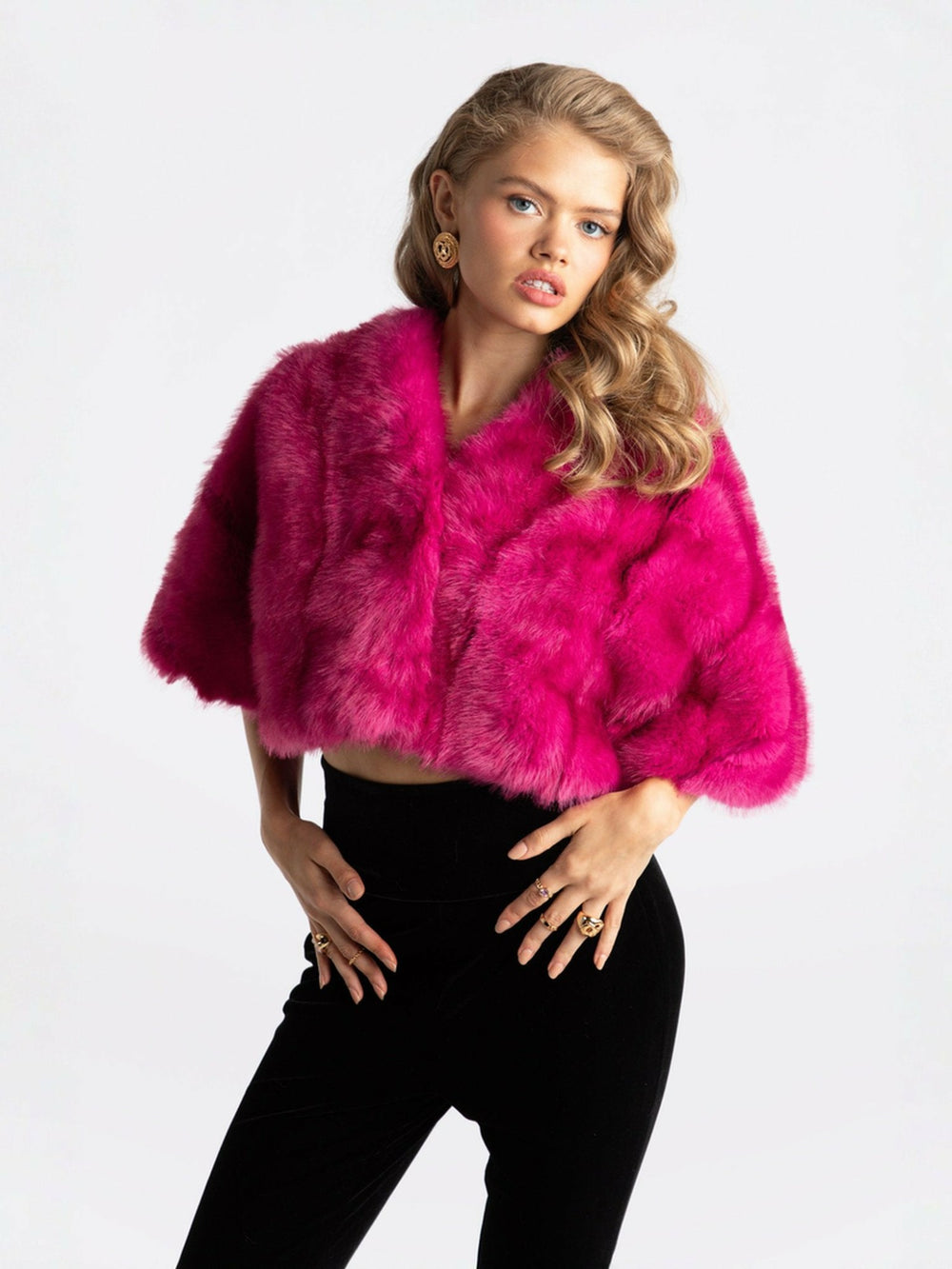 Sophia Fur Coat: Pink Fur Coat for Birthday Celebration | Nana Jacqueline