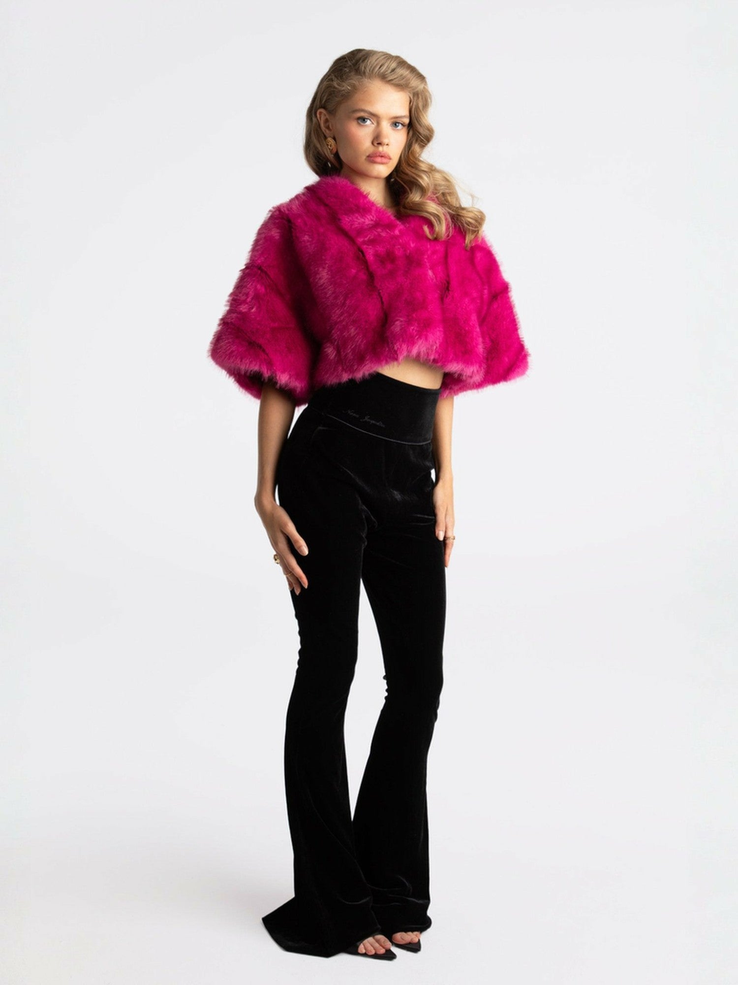 Sophia Fur Coat: Pink Fur Coat for Birthday Celebration | Nana Jacqueline