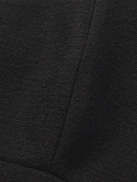 Natalia Tailored Cropped Black Top: Black Top for Cocktail Party | Nana Jacqueline