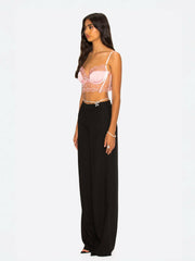 Kira Corset Top: Pink Corset Top for Date Night | Nana Jacqueline