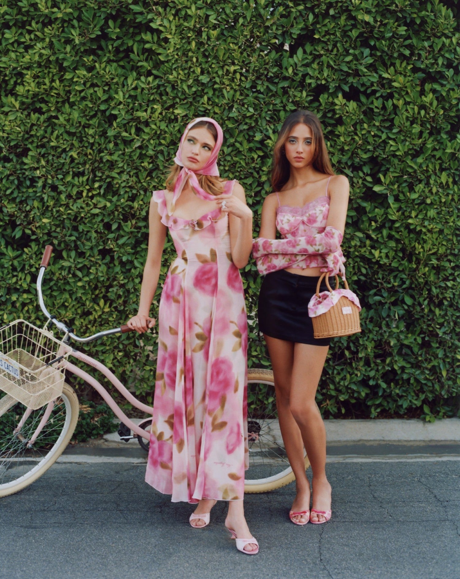 Paulina Floral Top: Pink Top for Date Night | Nana Jacqueline