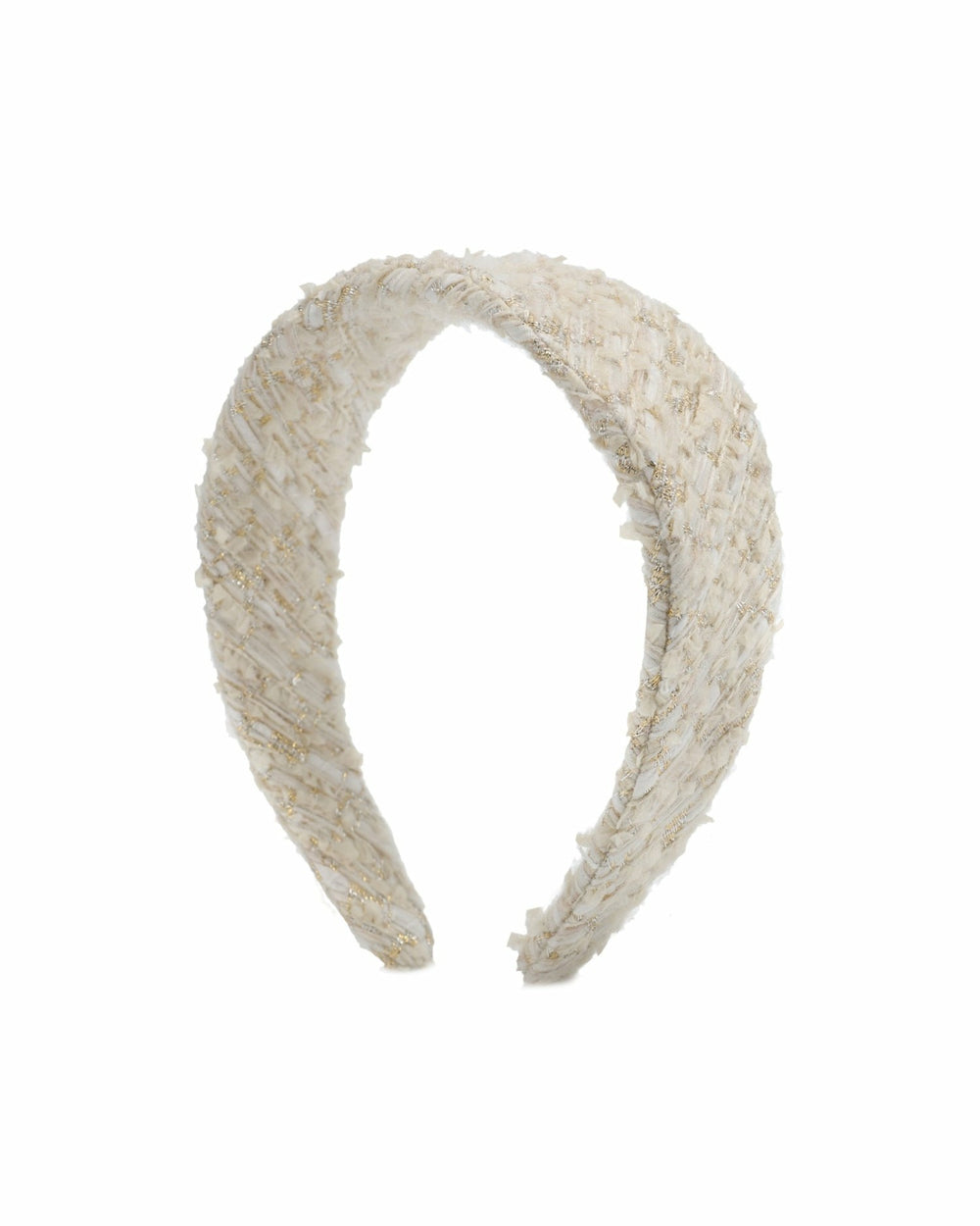Evelyn Headband: White Headband for Bridal Shower | Nana Jacqueline