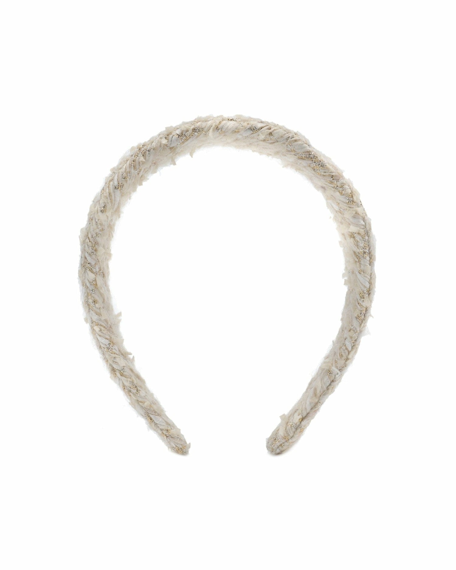 Evelyn Headband: White Headband for Bridal Shower | Nana Jacqueline