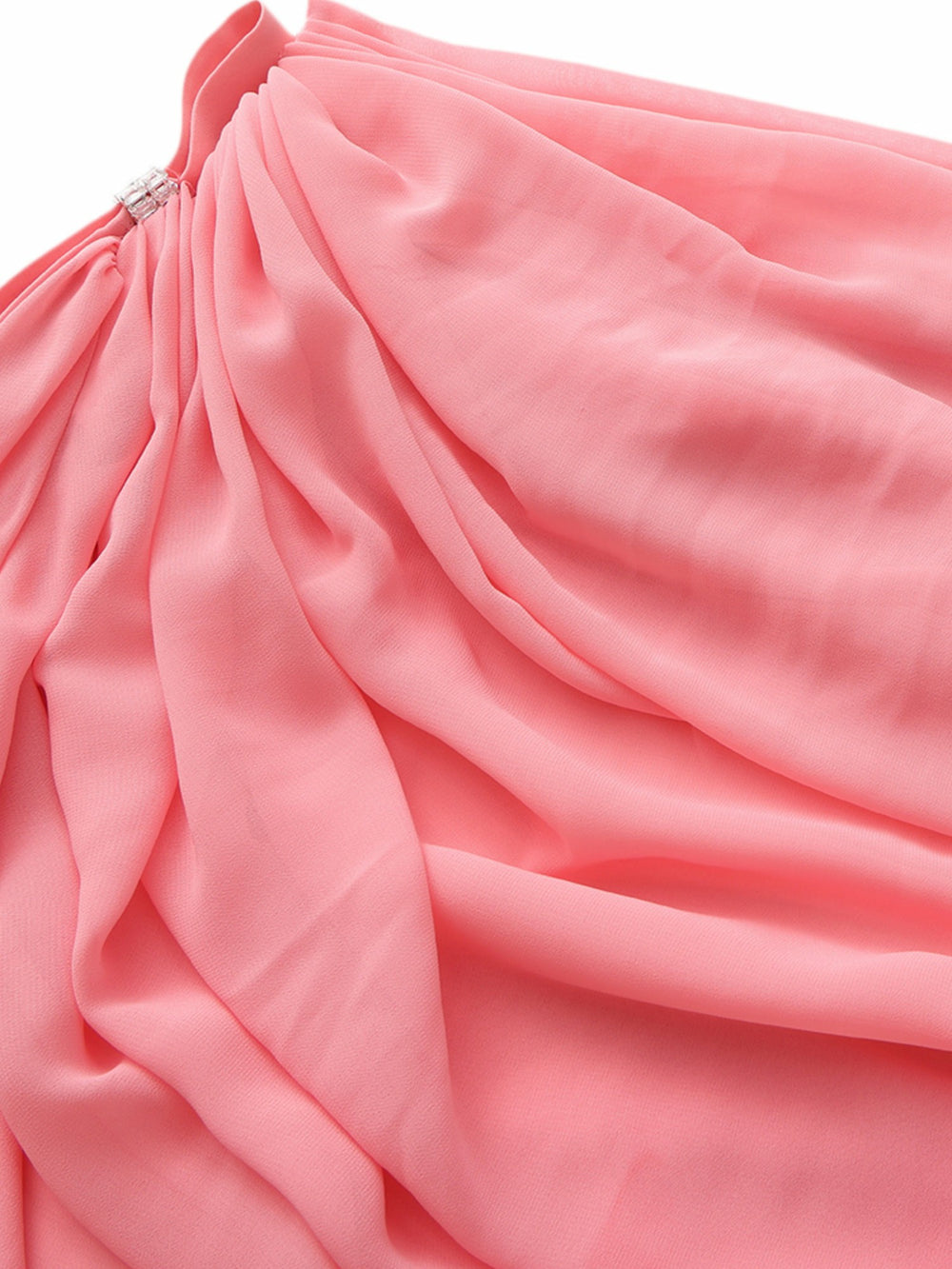 Sia One-Shoulder Ruched Pink Top | Nana Jacqueline