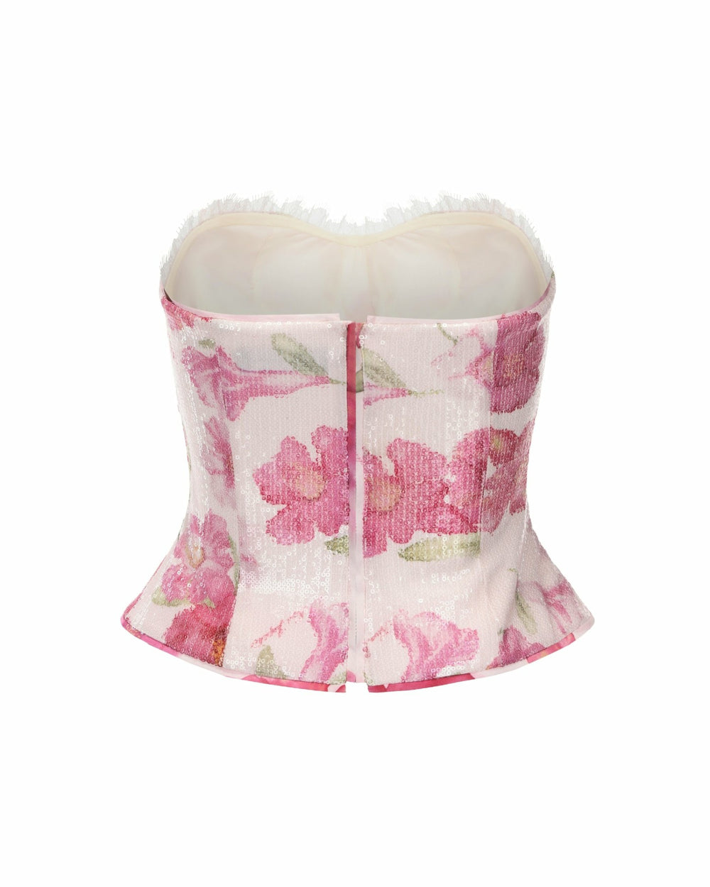 Lilly Top: Pink Bandeau Top for Date Night | Nana Jacqueline