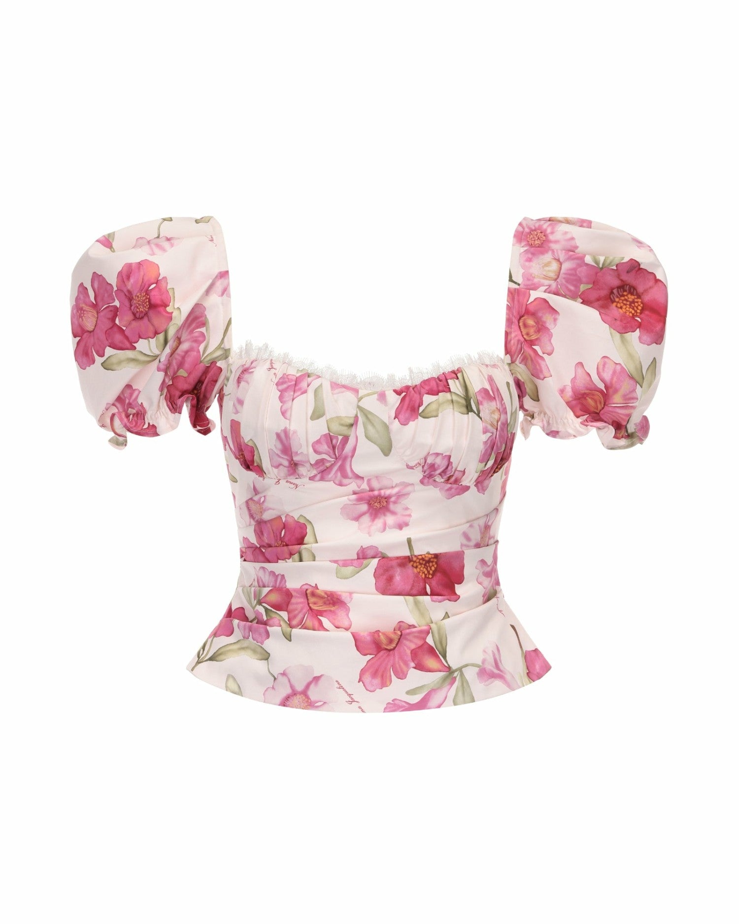 Esmeralda Top: Pink Top for Garden Party | Nana Jacqueline