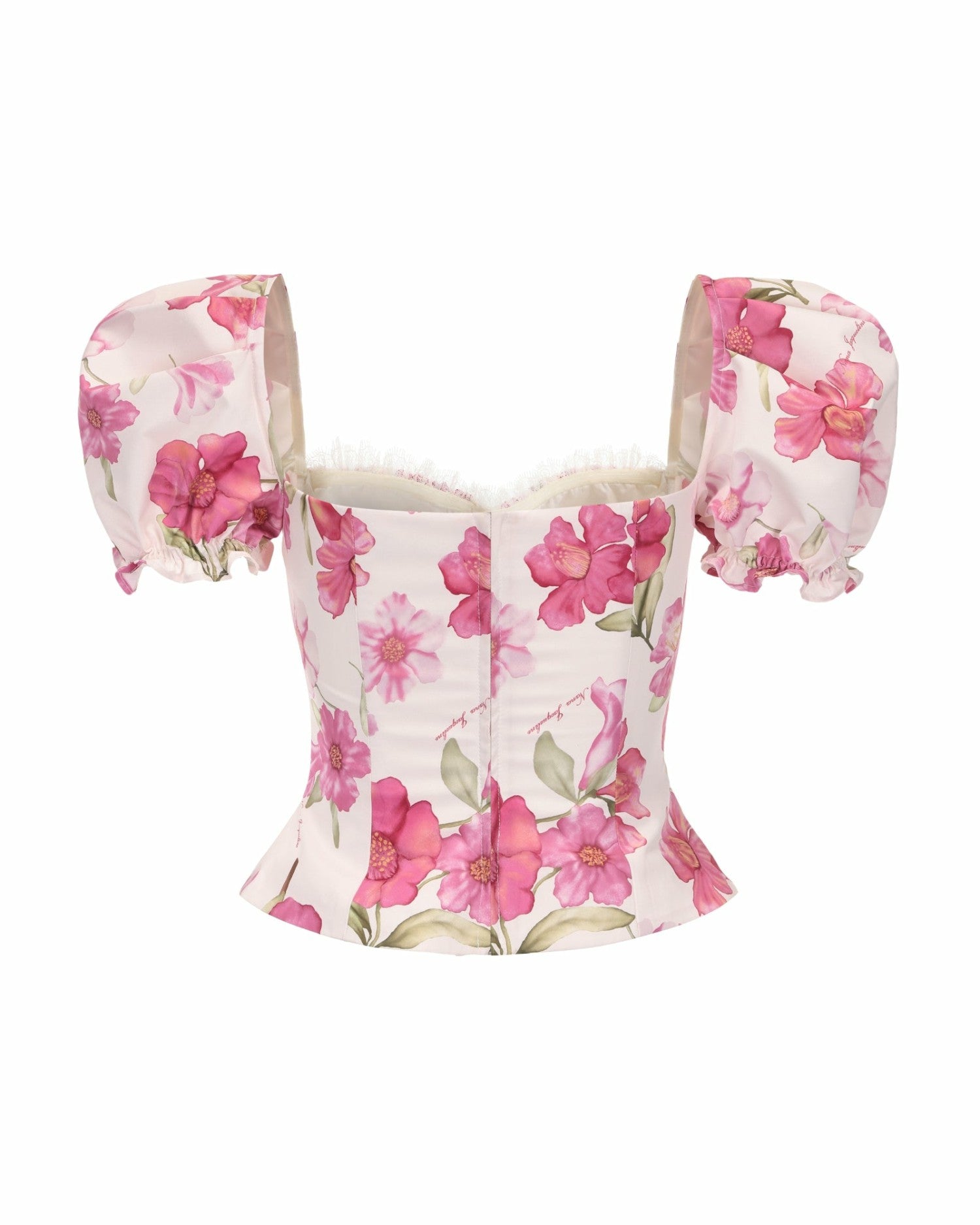 Esmeralda Top: Pink Top for Garden Party | Nana Jacqueline
