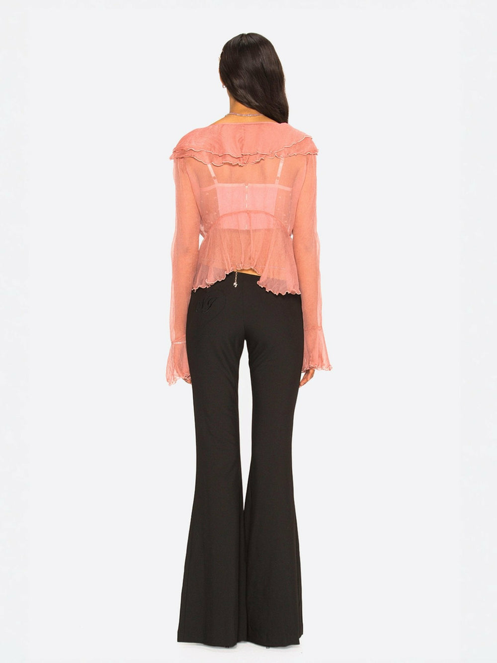 Gabriella Cardigan Top: Pink Cardigan Top for Date Night | Nana Jacqueline