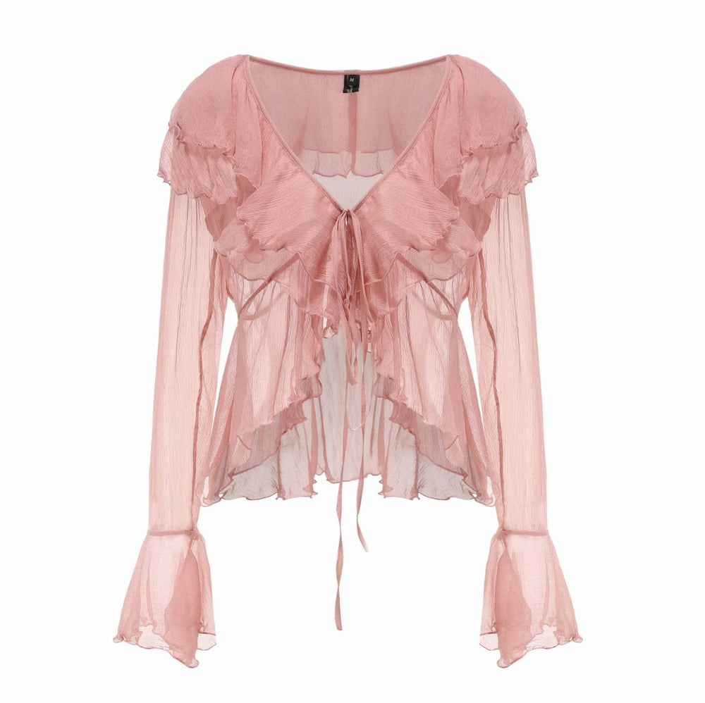 Gabriella Cardigan Top: Pink Cardigan Top for Date Night | Nana Jacqueline