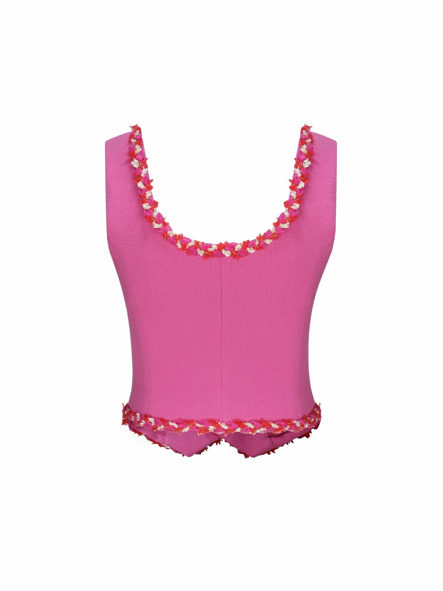Lisette Vest Top: Pink Vest Top for Tea Party | Nana Jacqueline