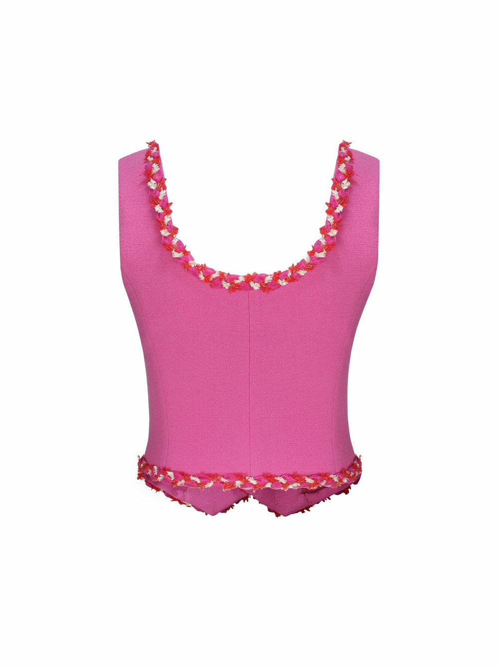 Lisette Vest Top: Pink Vest Top for Tea Party | Nana Jacqueline