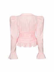 Emilia Top: Pink Top for Brunch | Nana Jacqueline