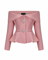 Blaire Top: Pink Top for Brunch | Nana Jacqueline