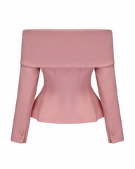 Blaire Top: Pink Top for Brunch | Nana Jacqueline