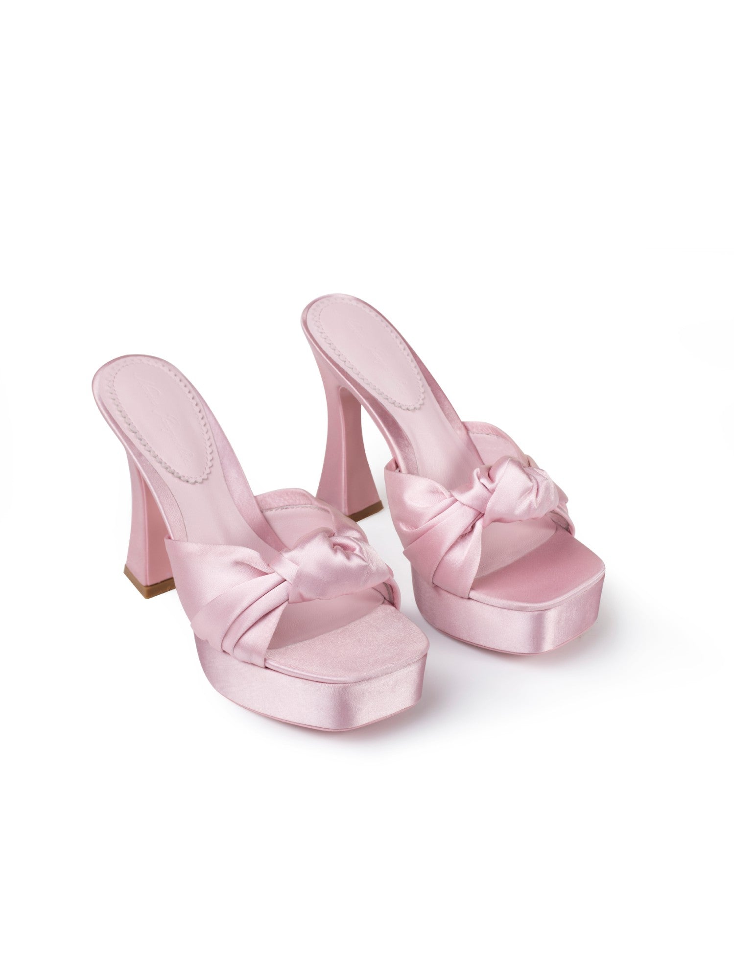 Mara Platform Sandals: Pink Platform Sandals for Spring Wedding Guest | Nana Jacqueline
