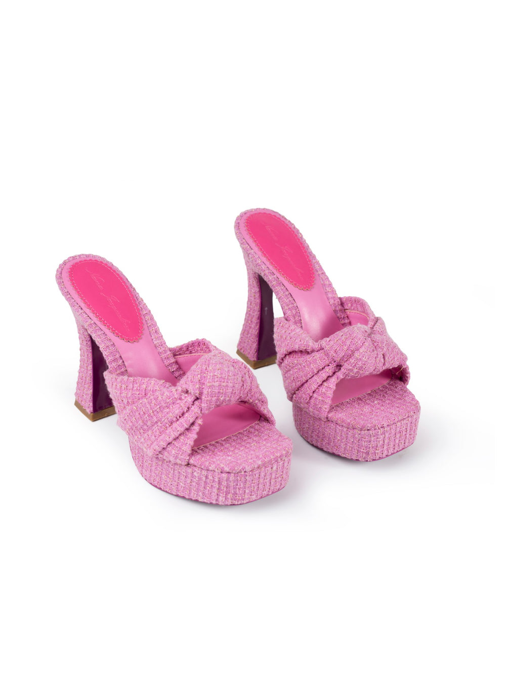 Mara Platform Sandals: Pink Sandals for Vacation Resort | Nana Jacqueline