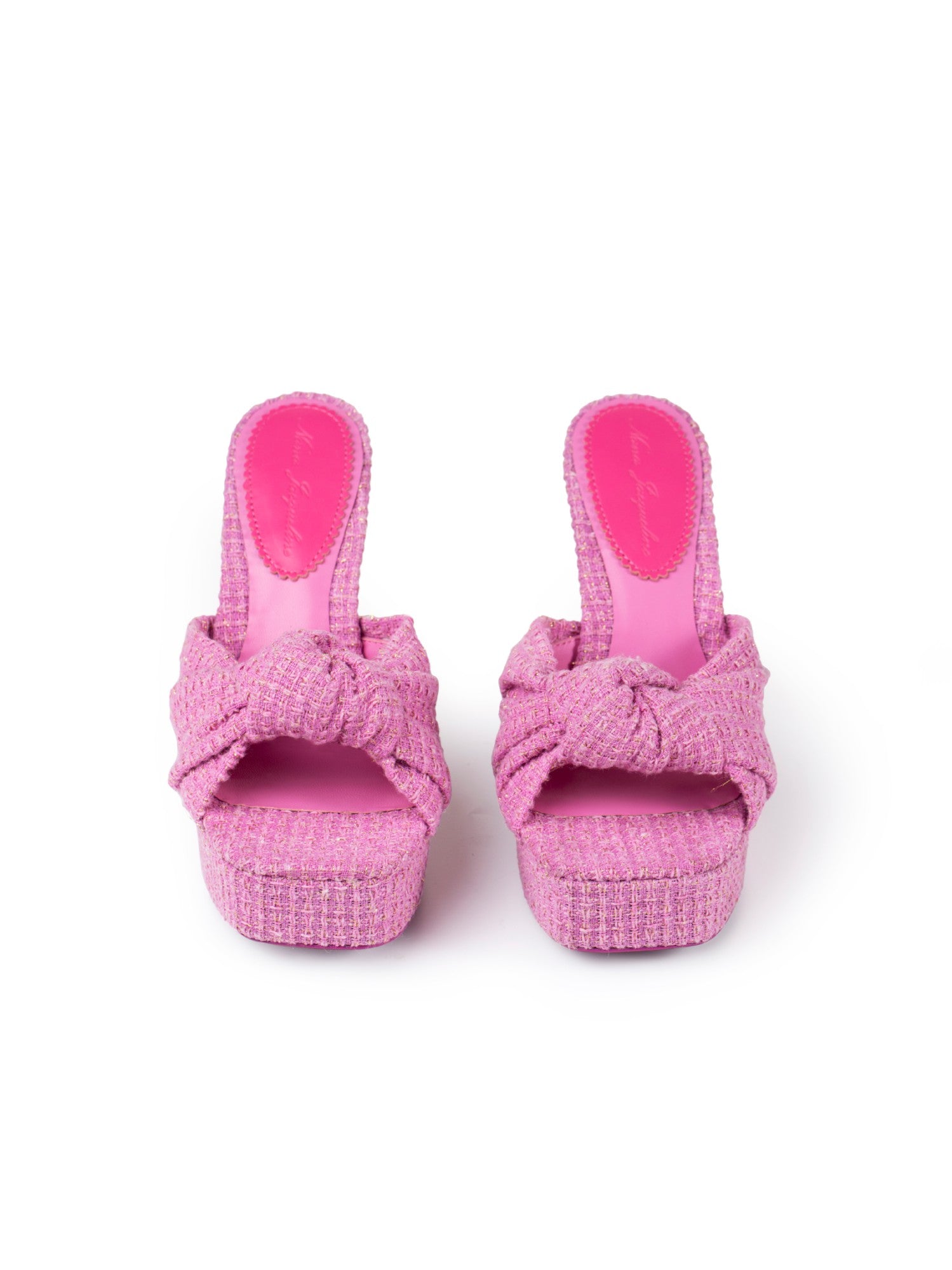 Mara Platform Sandals: Pink Sandals for Vacation Resort | Nana Jacqueline
