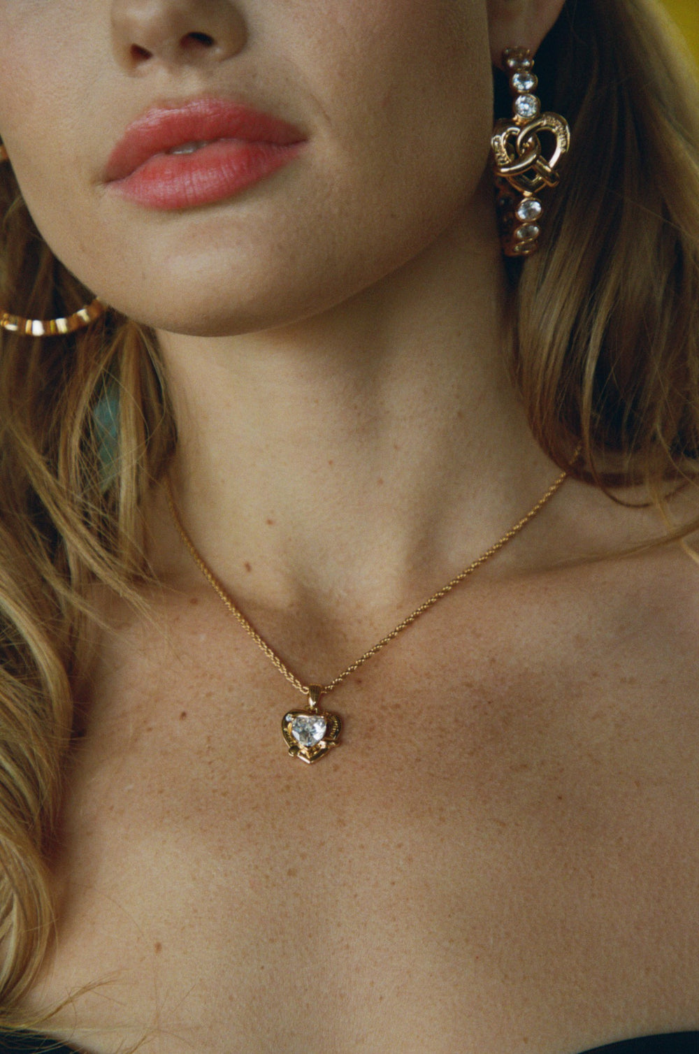 Mirabel Necklace: White Necklace for Date Night | Nana Jacqueline