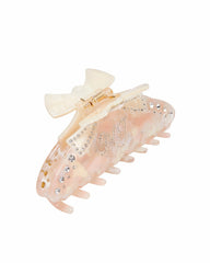 Edith Hair Clip: Pink Hair Clip for Bridal Shower | Nana Jacqueline