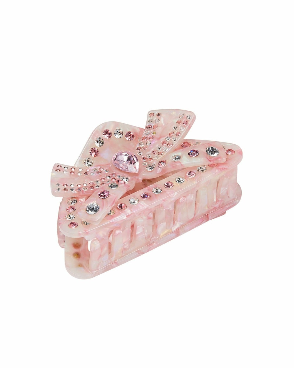 Liu Hair Clip: Pink Hair Clip for Bridal Shower | Nana Jacqueline