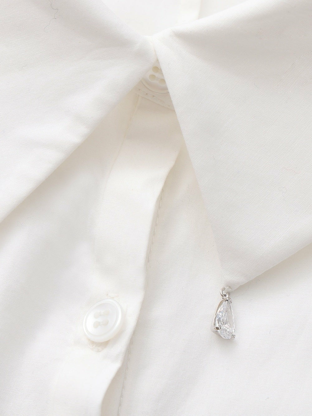 Chantal Bell-Sleeve White Shirt: White Shirt for Office Days | Nana Jacqueline
