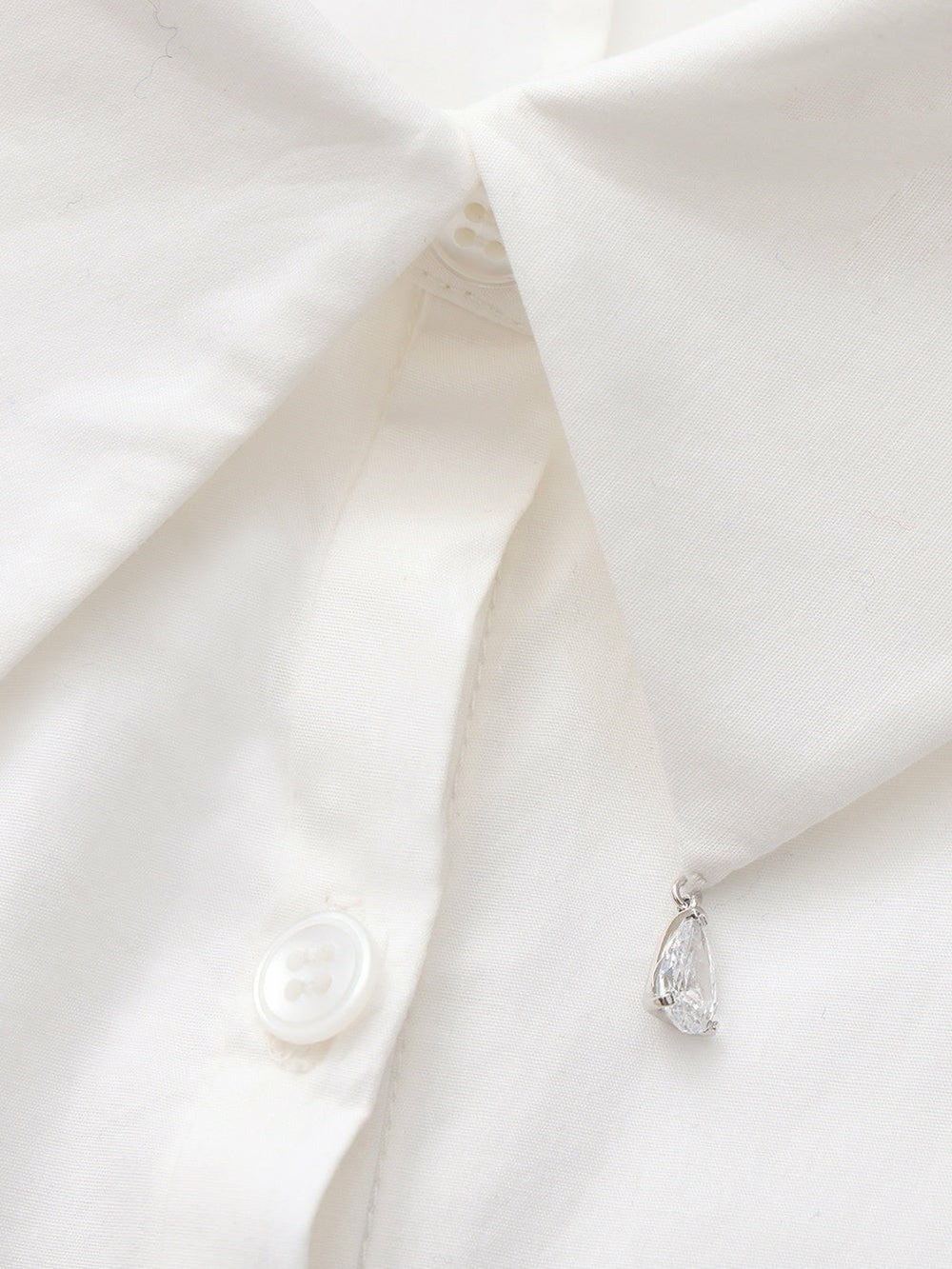 Chantal Bell-Sleeve White Shirt: White Shirt for Office Days | Nana Jacqueline