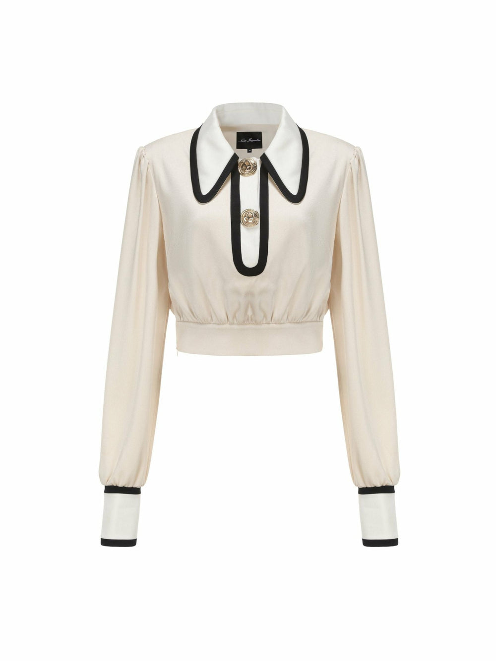 Lori Satin Top: Cream Satin Top for Date Night | Nana Jacqueline