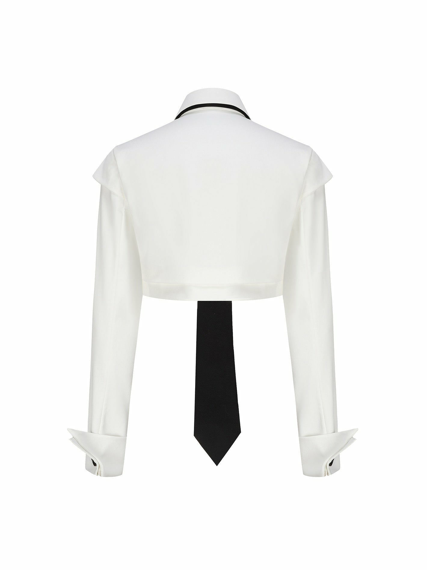 Portia Top + Tie: White Top for Date Night | Nana Jacqueline