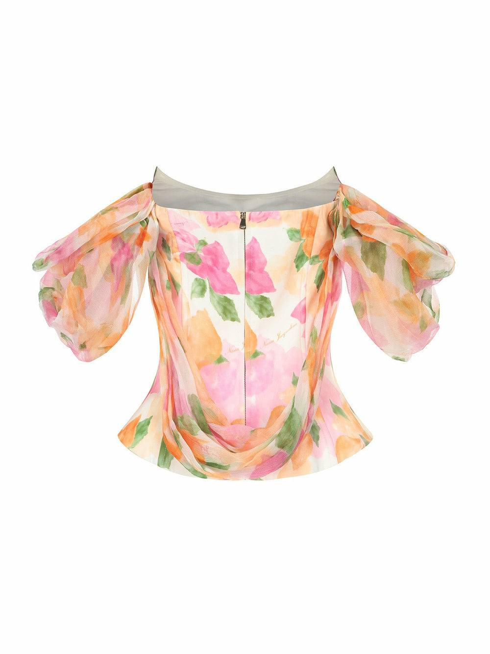 Brielle Top: Floral Top for Garden Party | Nana Jacqueline